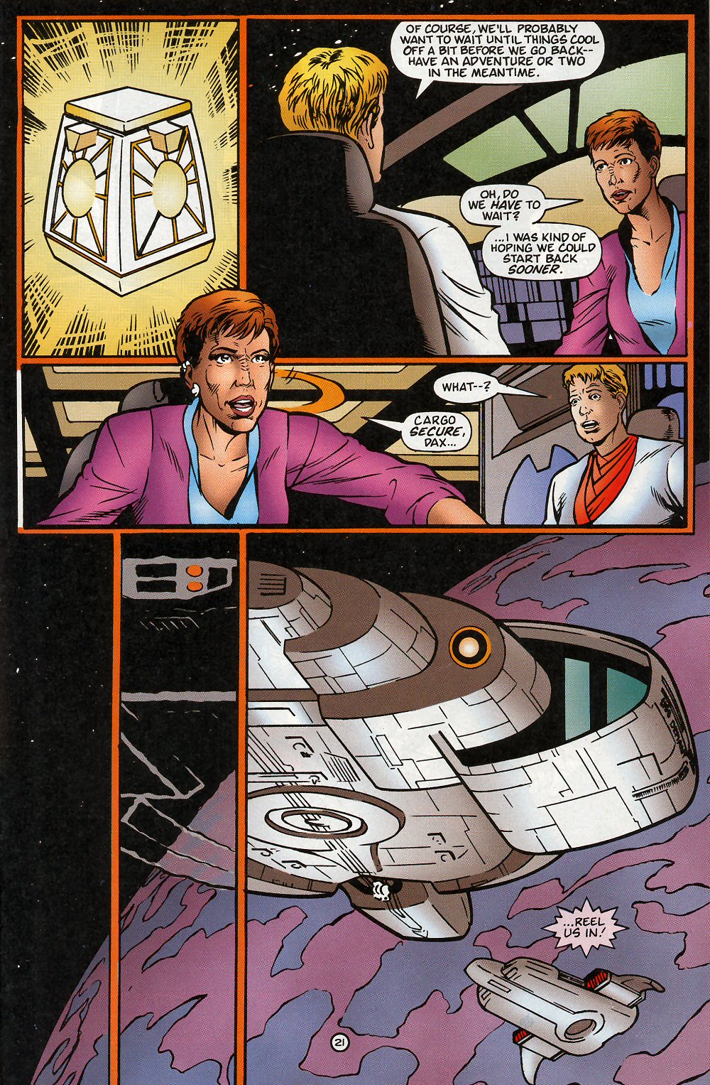 Read online Star Trek: Deep Space Nine (1993) comic -  Issue #24 - 25