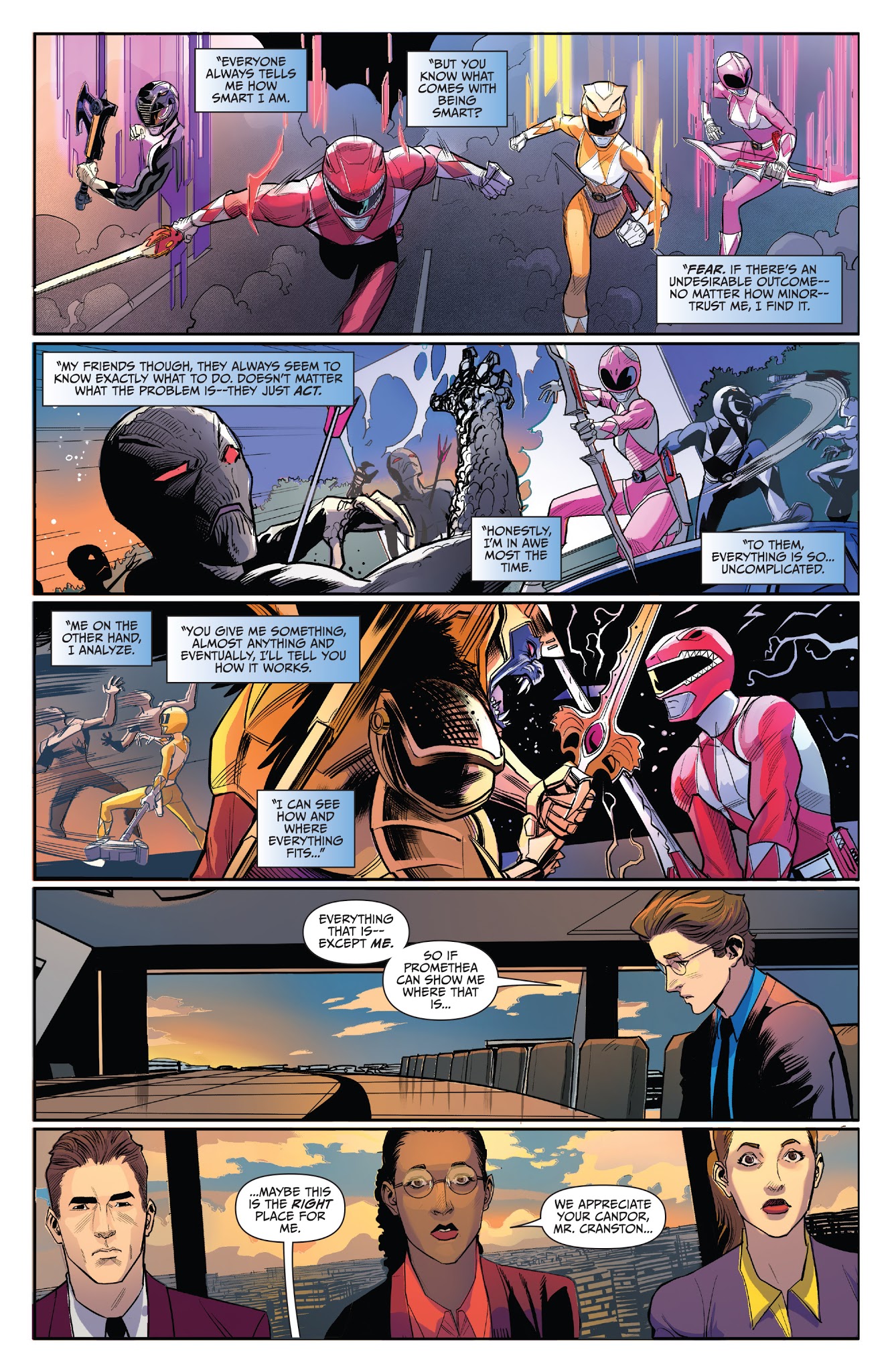 Read online Saban's Go Go Power Rangers comic -  Issue #6 - 11