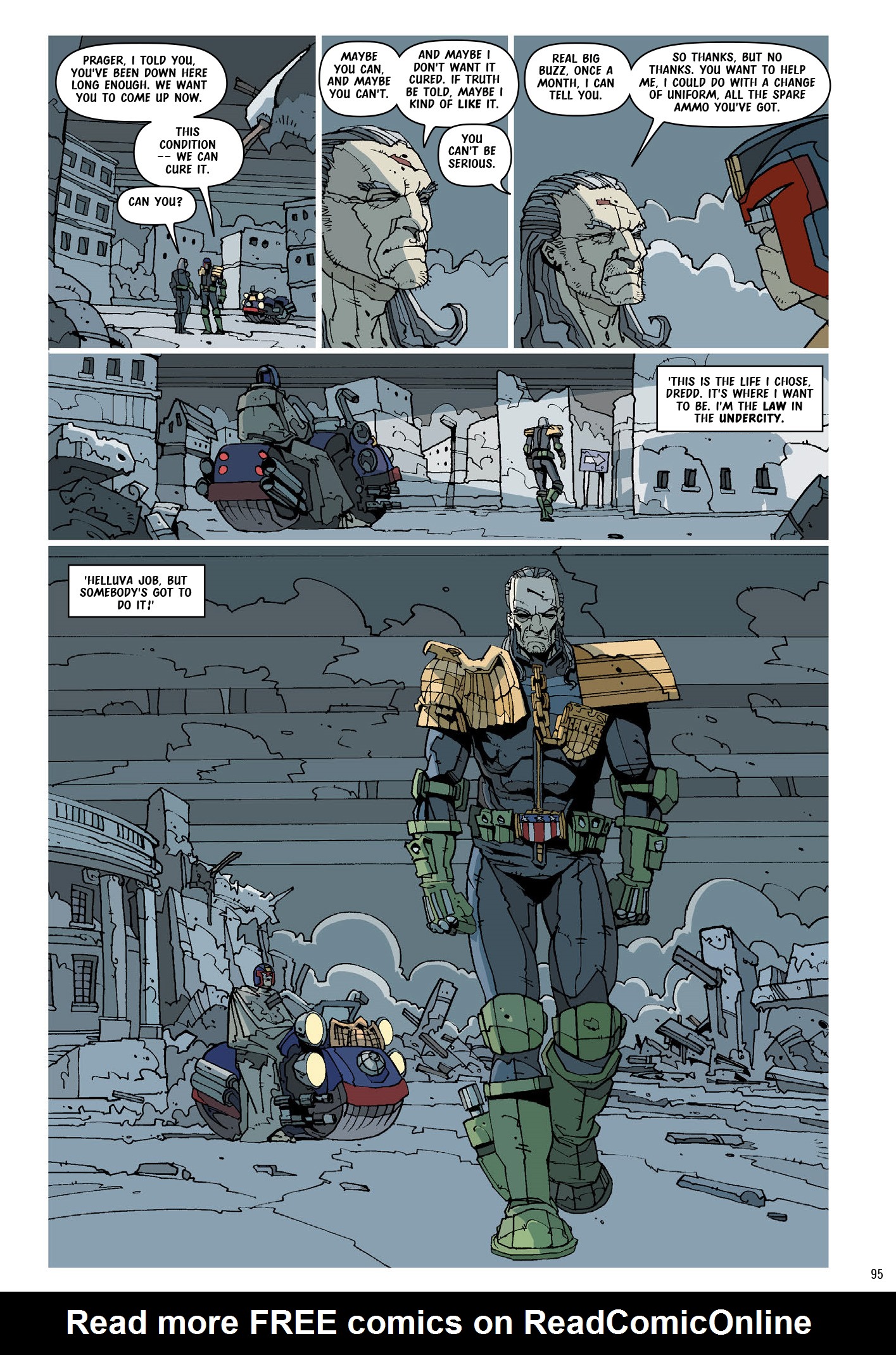 Read online Judge Dredd: The Complete Case Files comic -  Issue # TPB 36 (Part 1) - 97