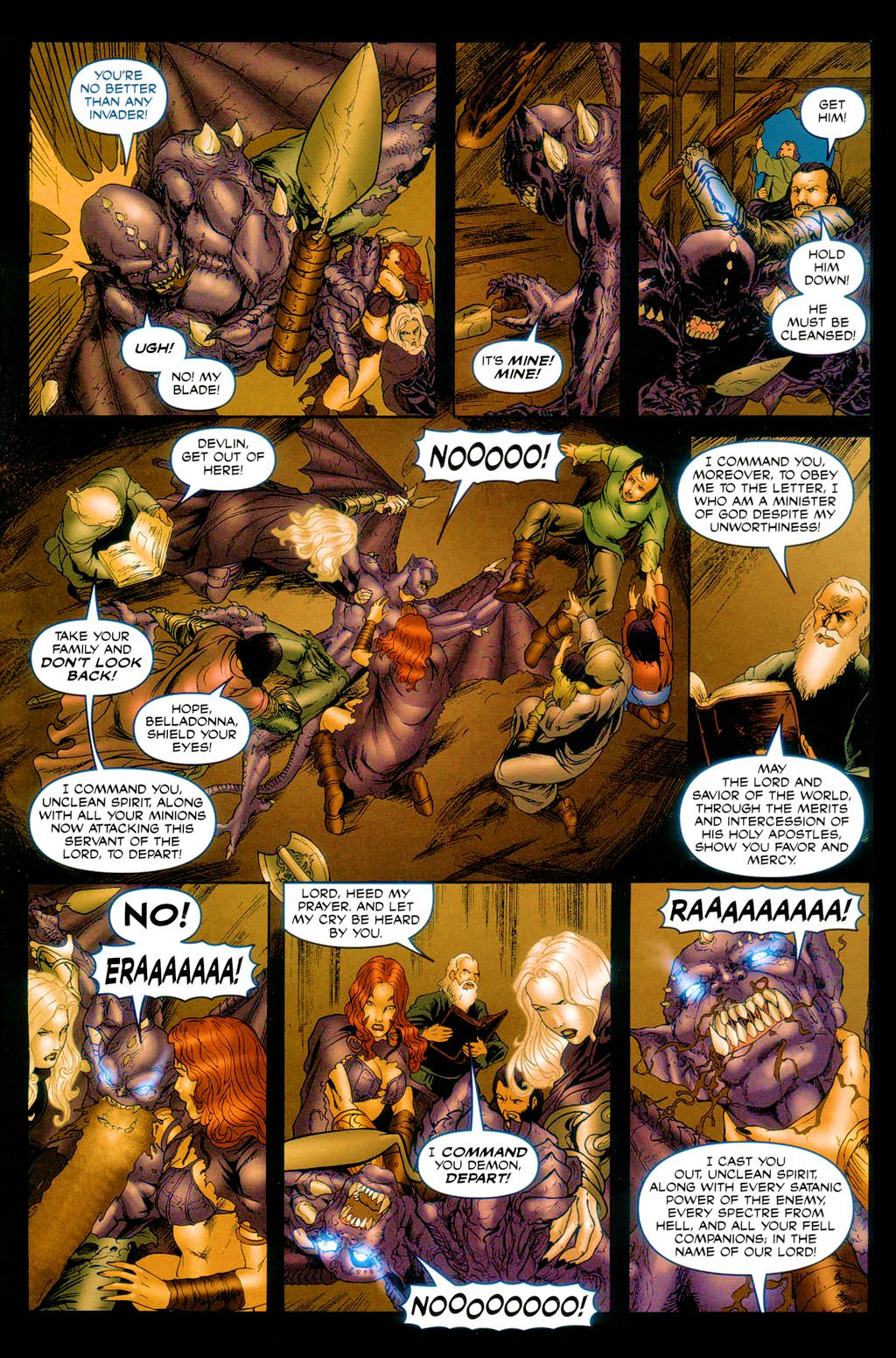 Read online Brian Pulido's Medieval Lady Death Belladonna comic -  Issue #1 - 21