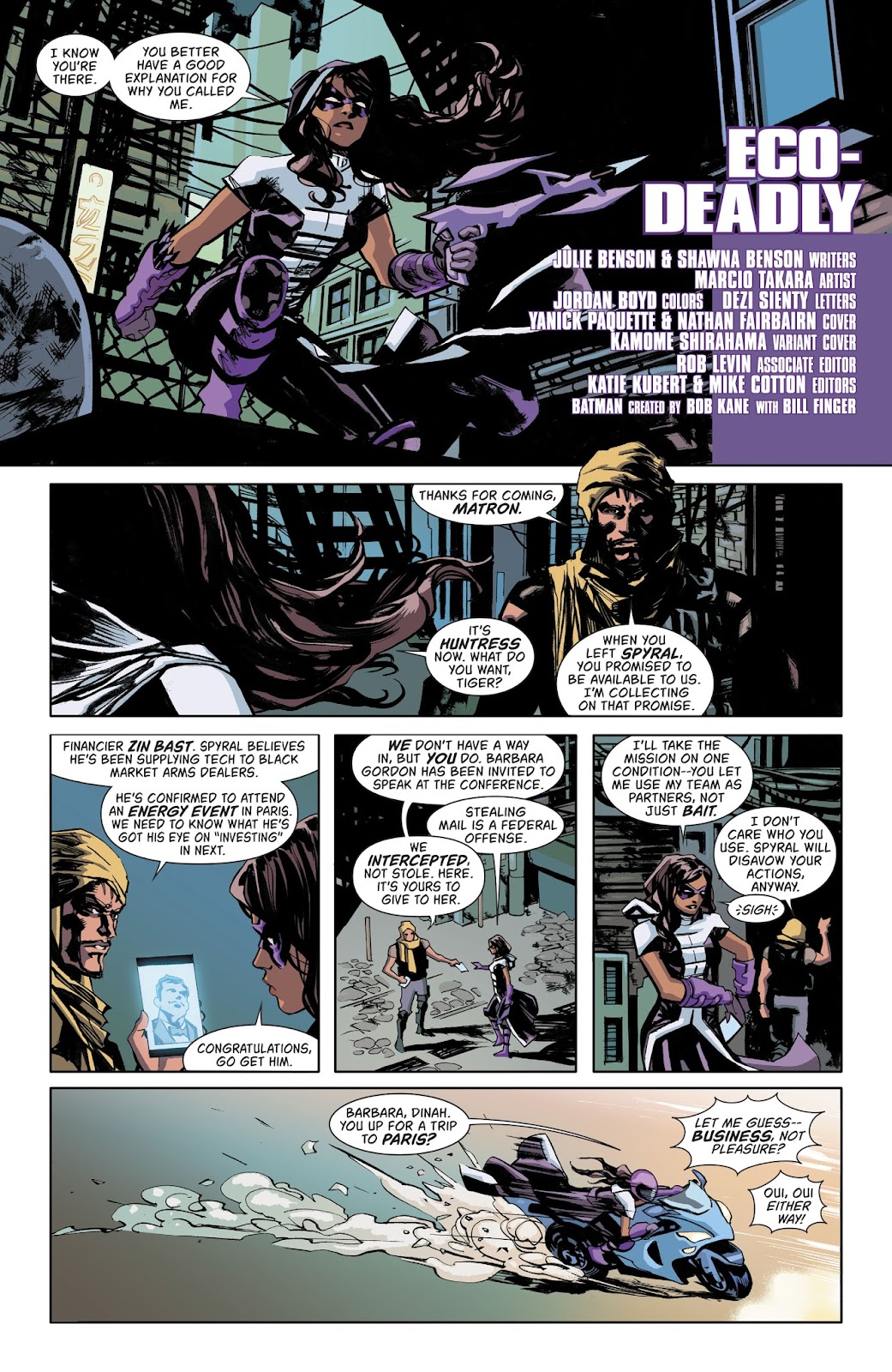Batgirl and the Birds of Prey issue 18 - Page 4