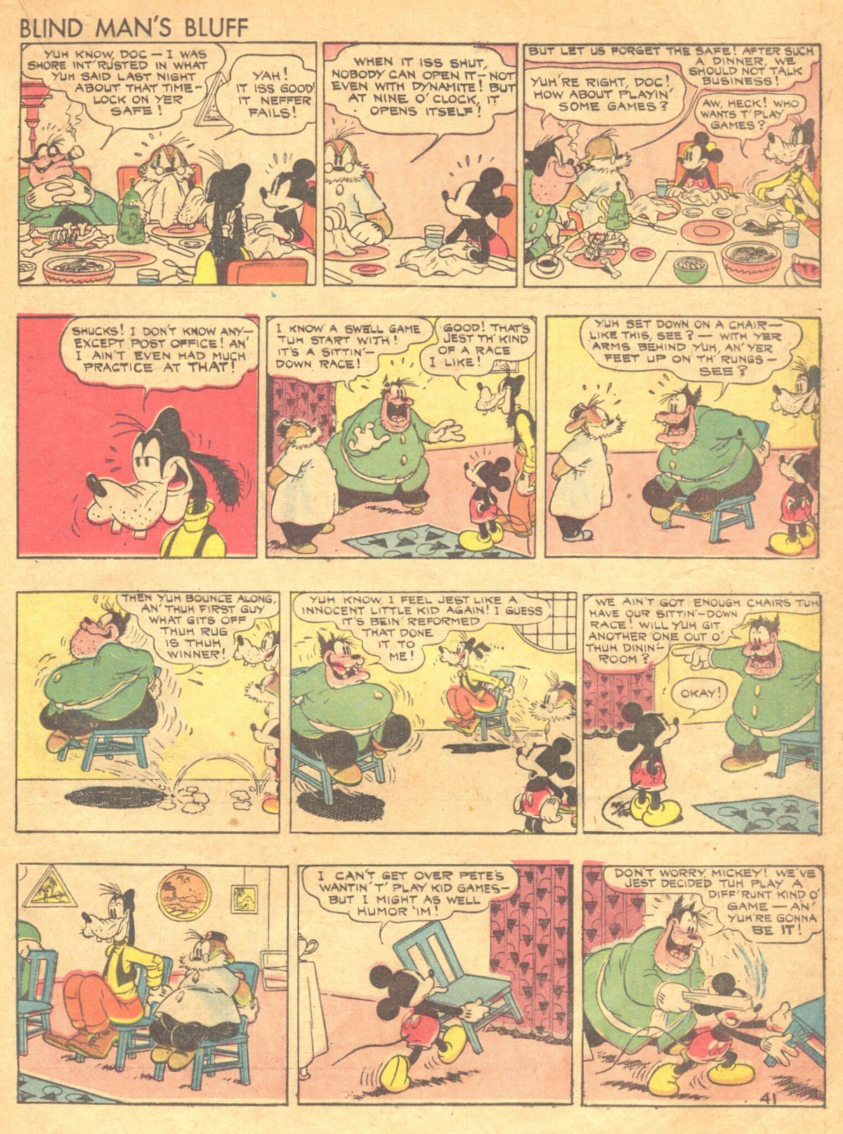 Read online Walt Disney's Comics and Stories comic -  Issue #1 - 44