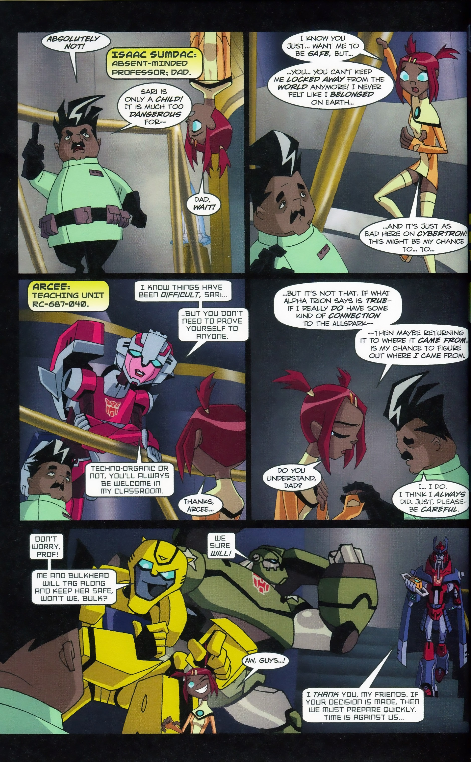 Read online Transformers Animated – Trial and Error comic -  Issue # Full - 6