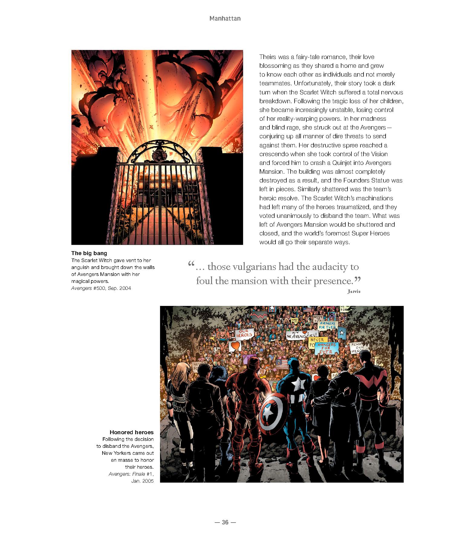 Read online Marvel Universe Map By Map: James Hill comic -  Issue # TPB (Part 1) - 36
