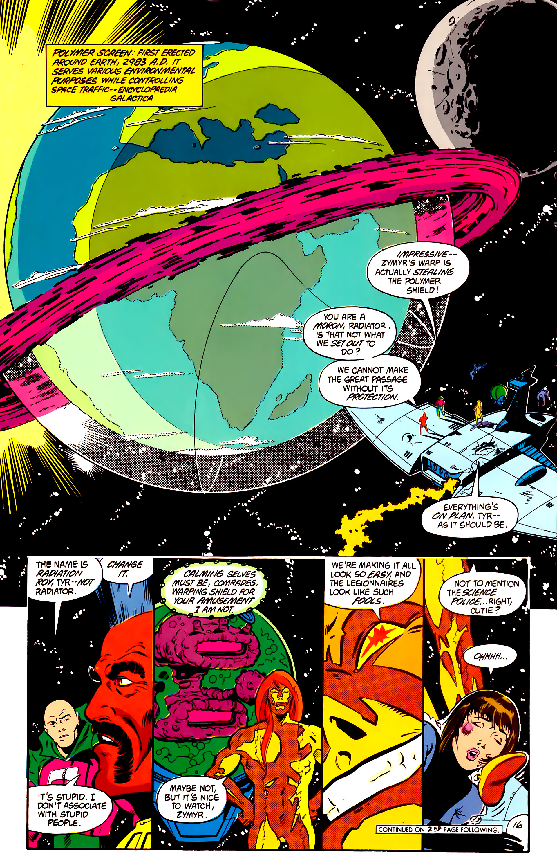 Read online Legion of Super-Heroes (1984) comic -  Issue #2 - 18