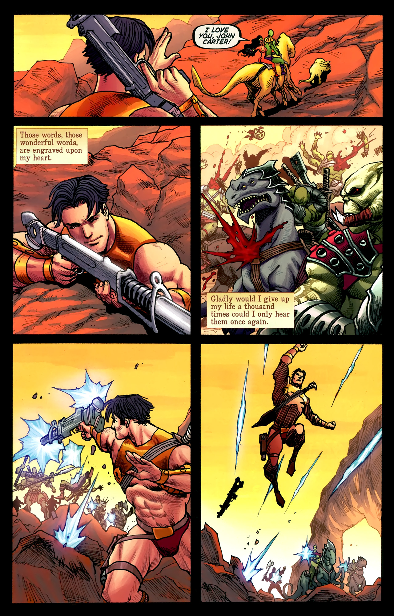 Read online Warlord of Mars comic -  Issue #6 - 22