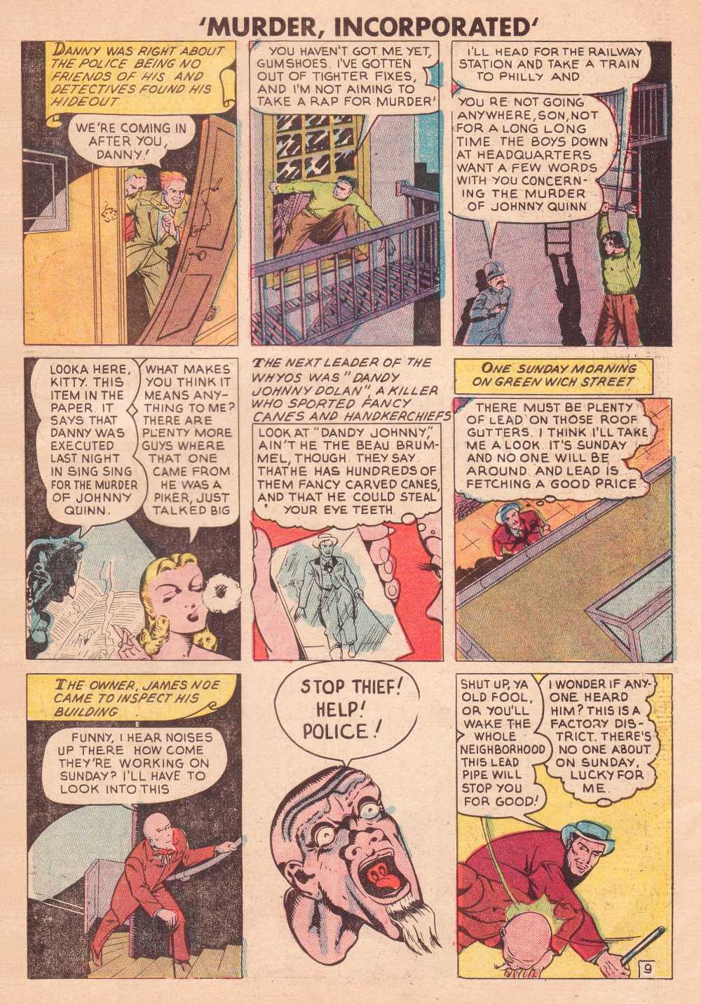 Read online Murder Incorporated (1948) comic -  Issue #8 - 31
