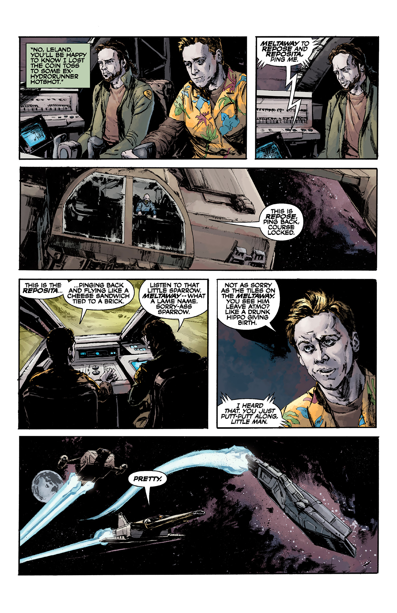 Read online Serenity: Float Out comic -  Issue # Full - 10