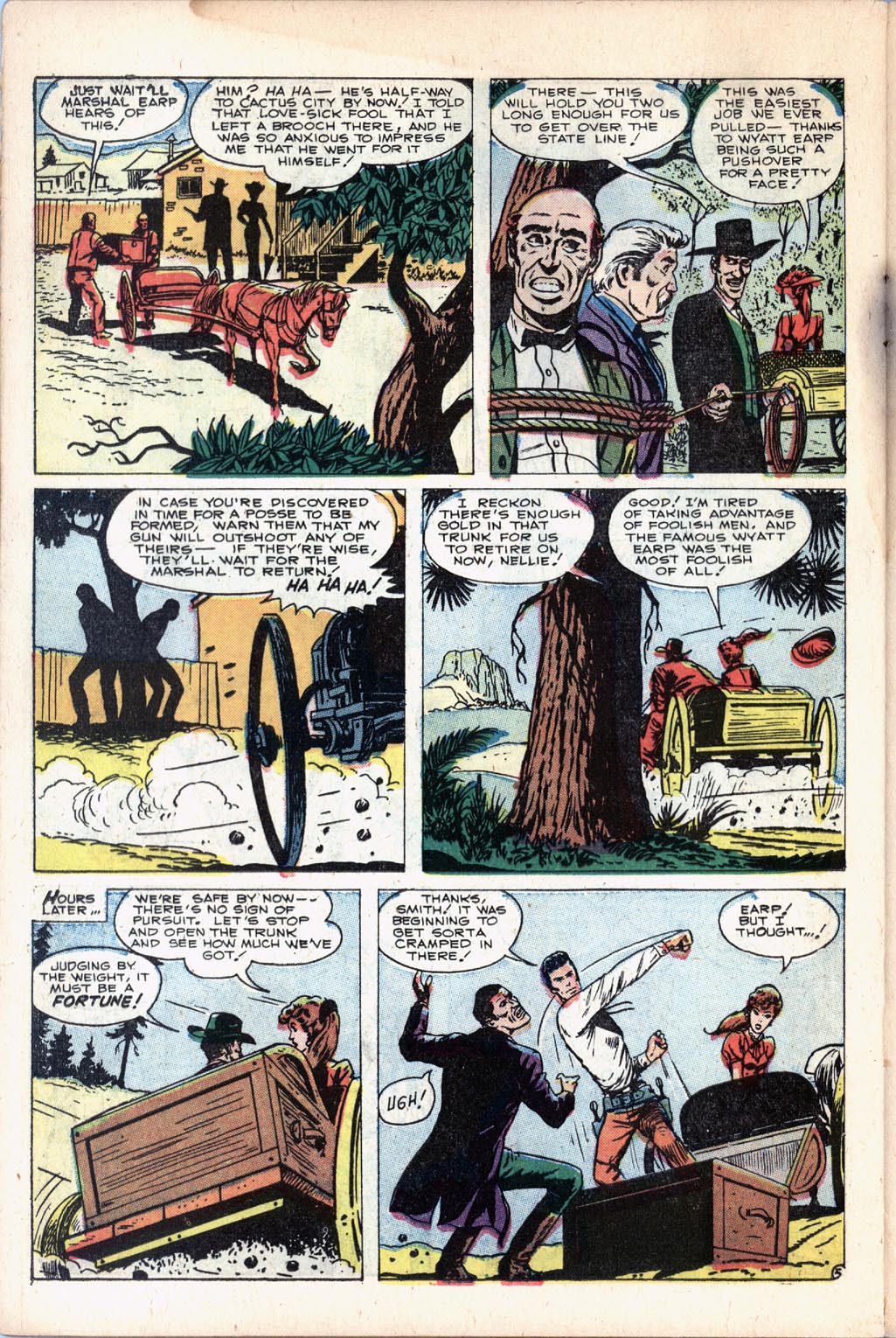 Read online Gunsmoke Western comic -  Issue #55 - 22