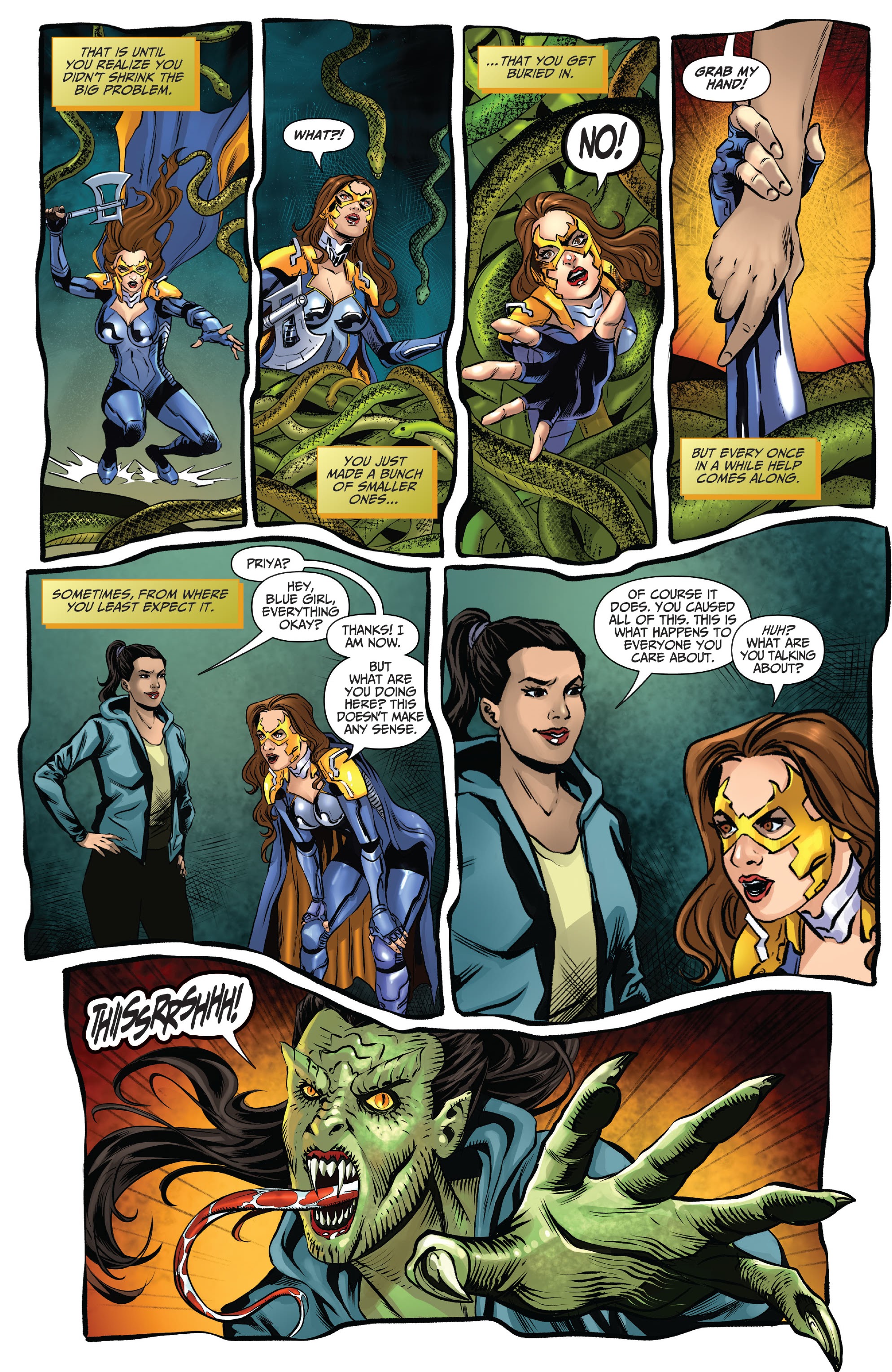 Read online Belle: Dragon Clan comic -  Issue # Full - 5