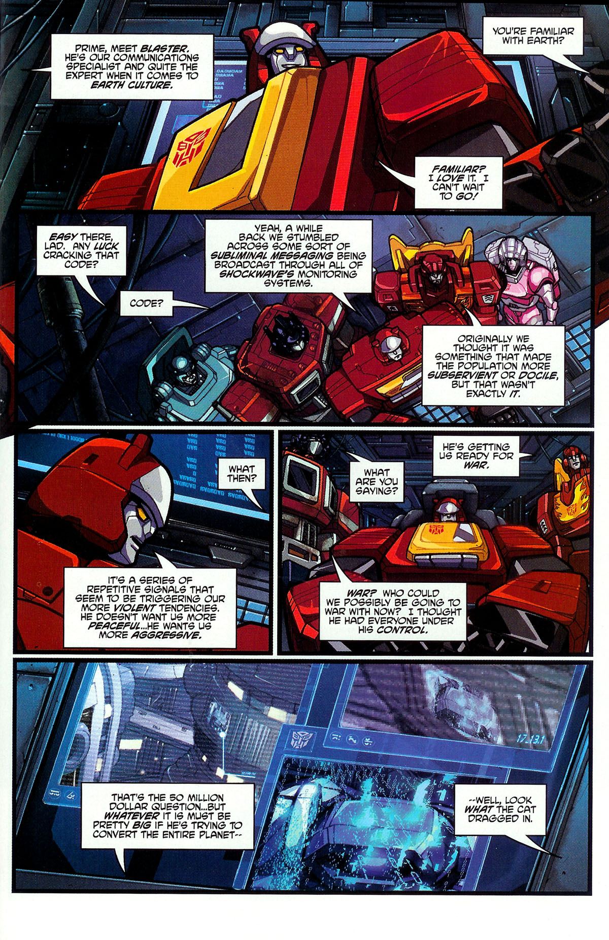 Read online Transformers: Generation 1 (2003) comic -  Issue #4 - 22