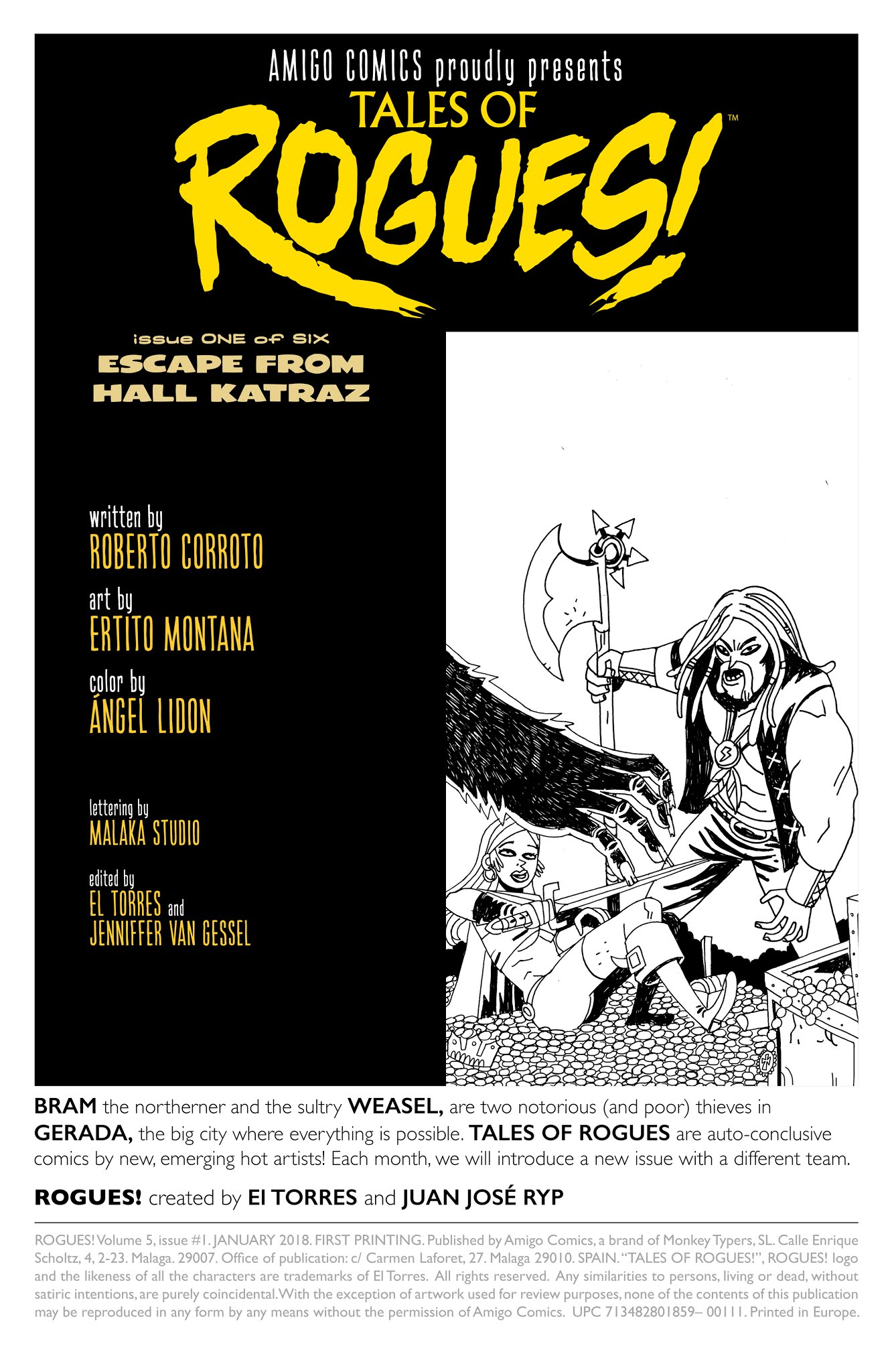 Read online Tales of Rogues! comic -  Issue #1 - 2
