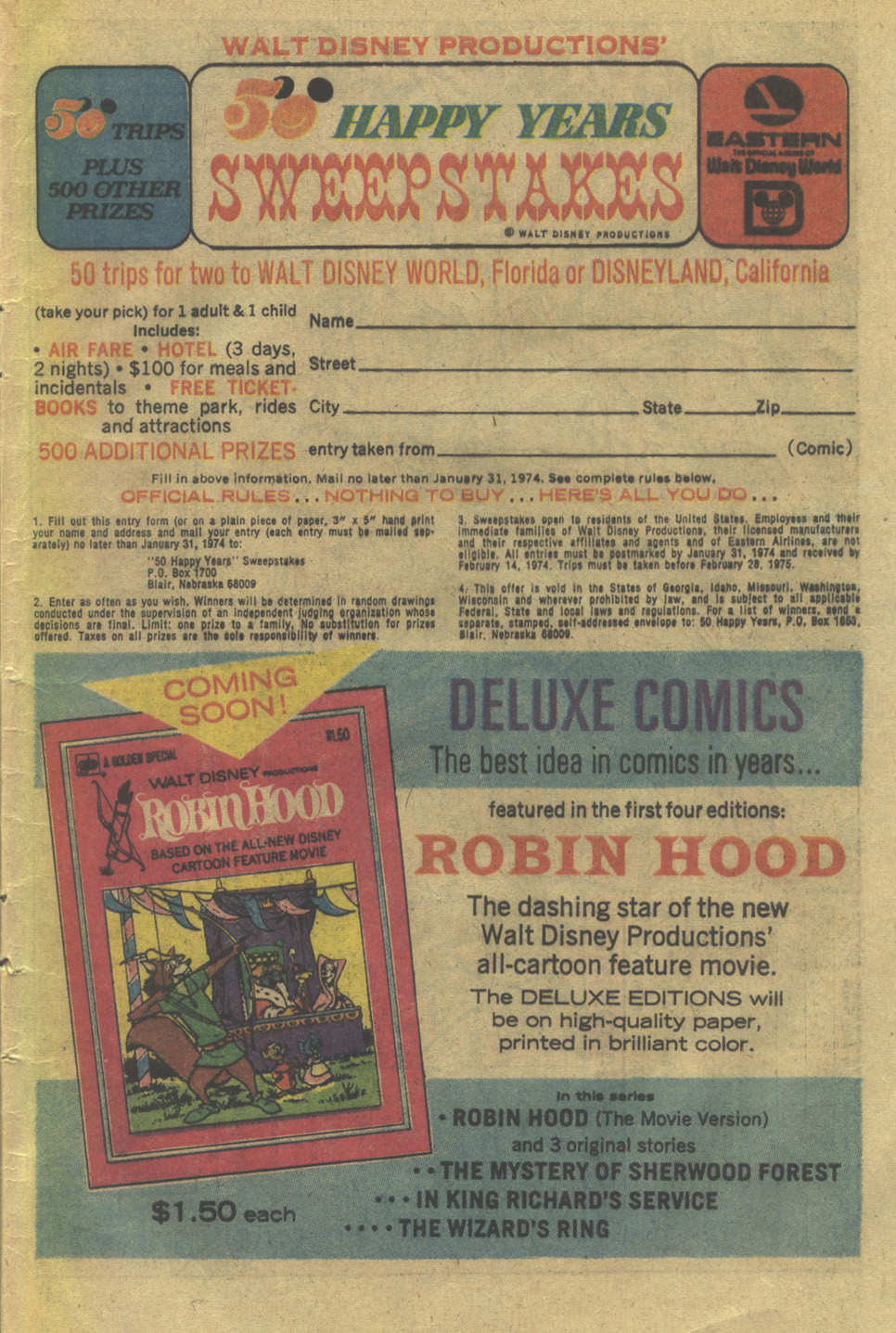 Read online Walt Disney Showcase (1970) comic -  Issue #20 - 33
