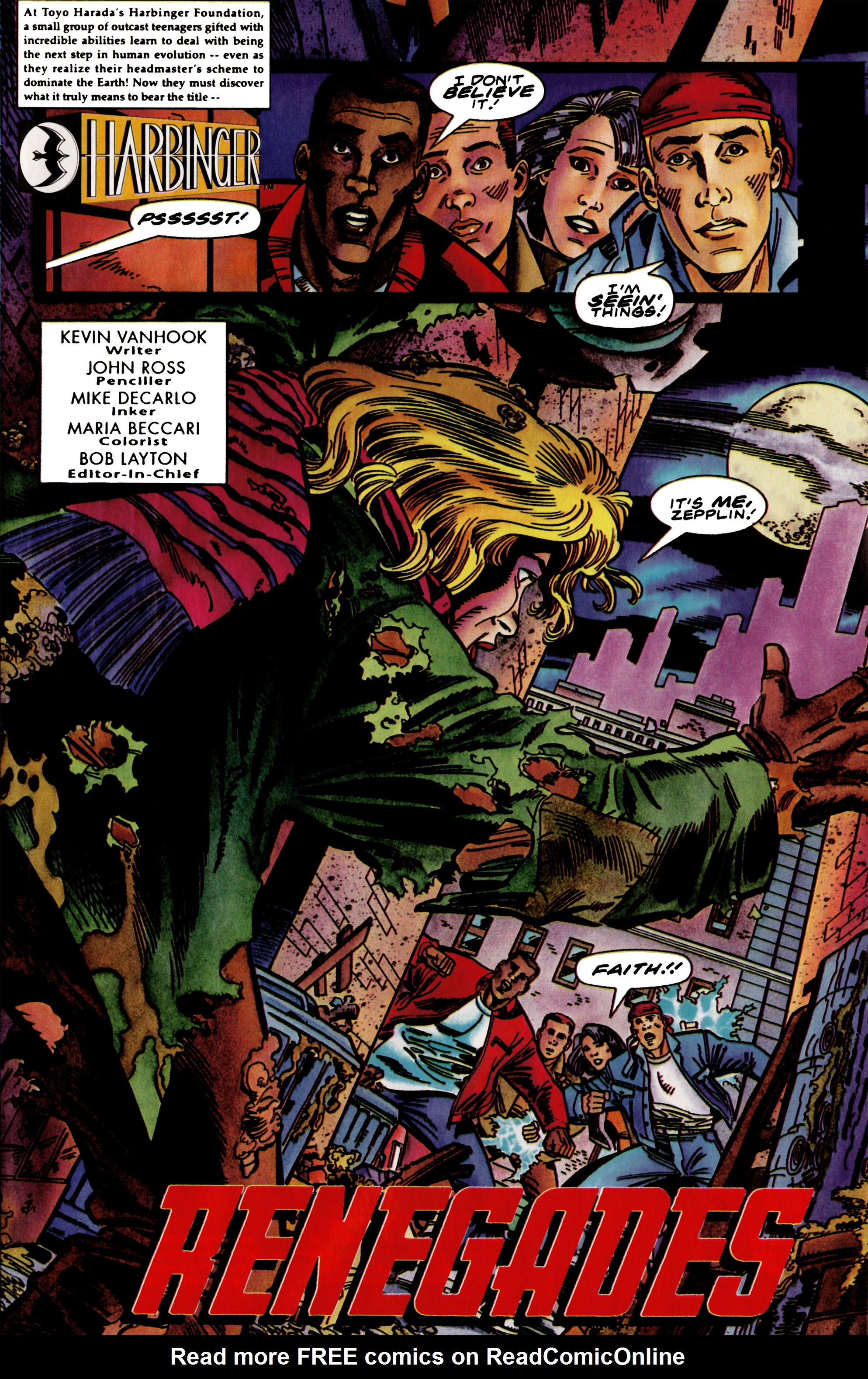 Read online Harbinger (1992) comic -  Issue #39 - 2