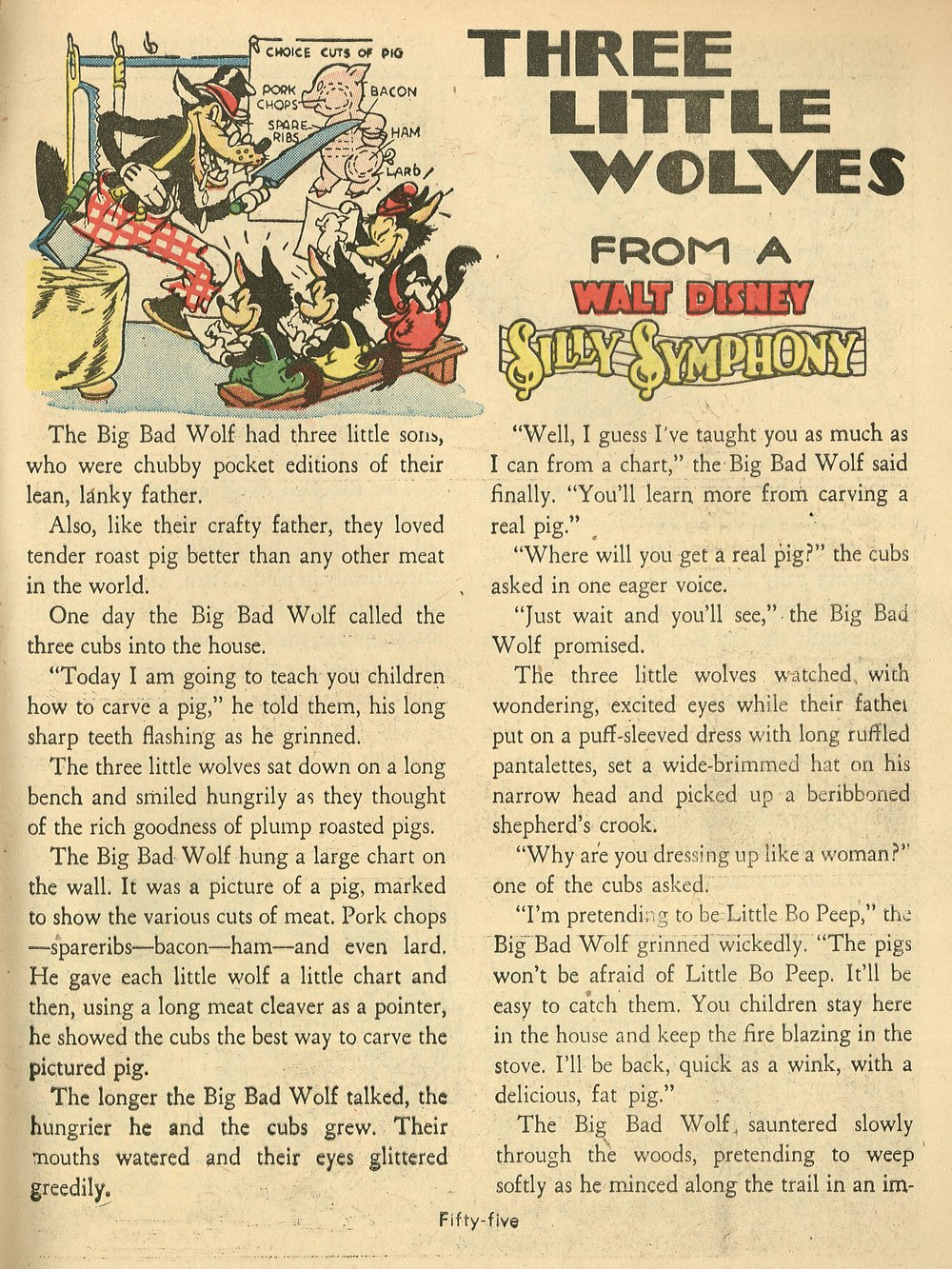 Read online Walt Disney's Comics and Stories comic -  Issue #15 - 57