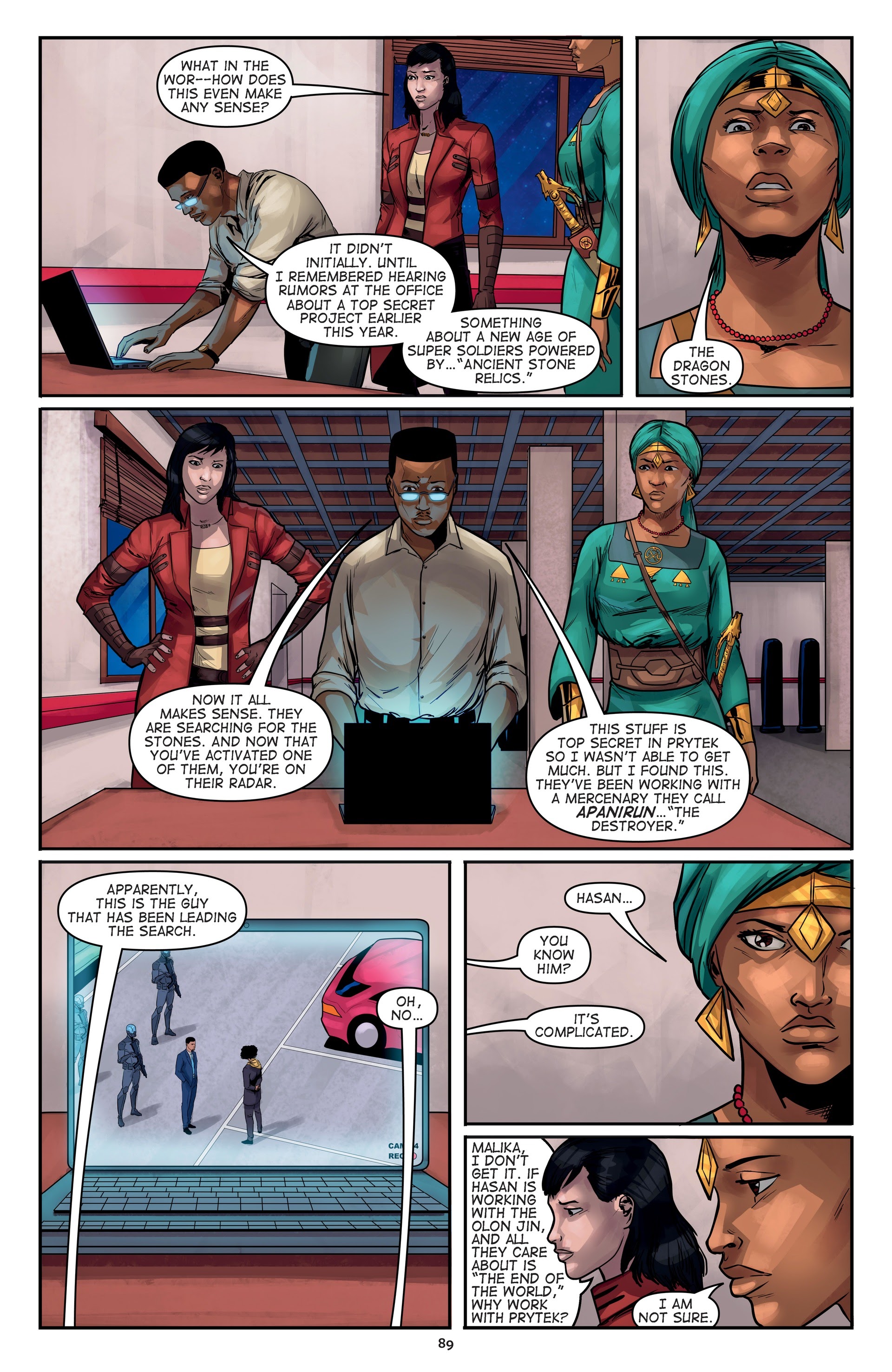 Read online Malika: Warrior Queen comic -  Issue # TPB 2 (Part 1) - 91