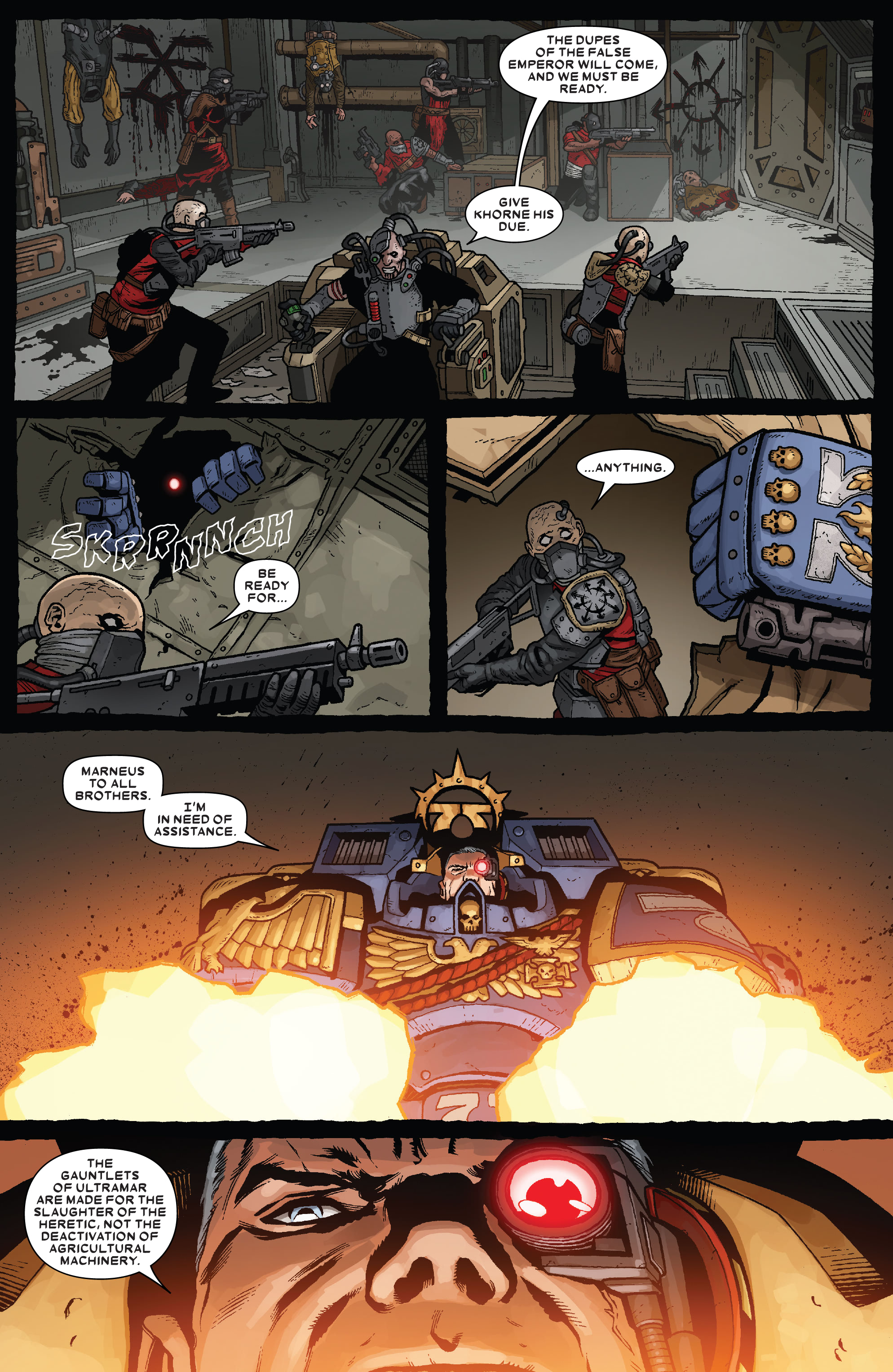 Read online Warhammer 40,000: Marneus Calgar comic -  Issue #3 - 7