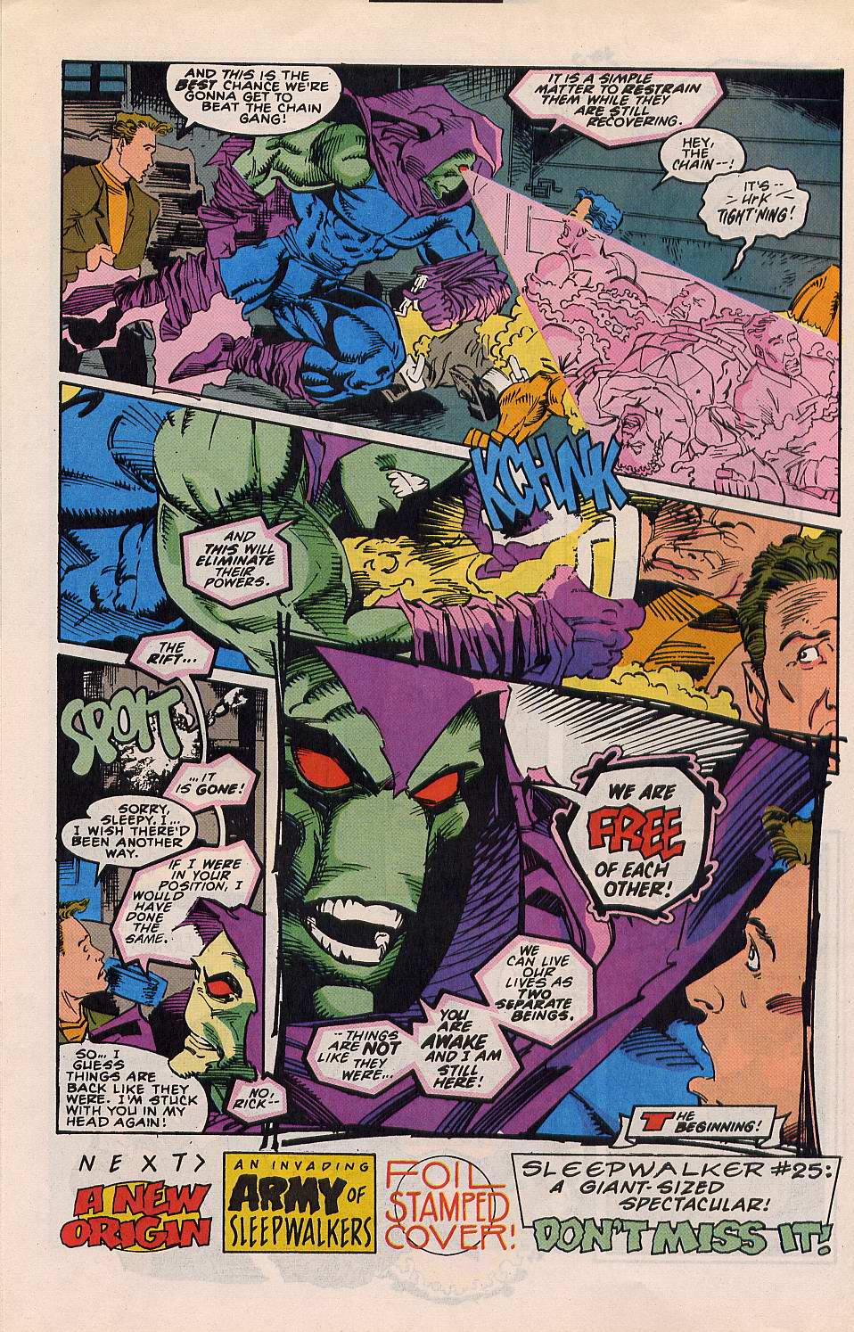 Read online Sleepwalker comic -  Issue #24 - 22