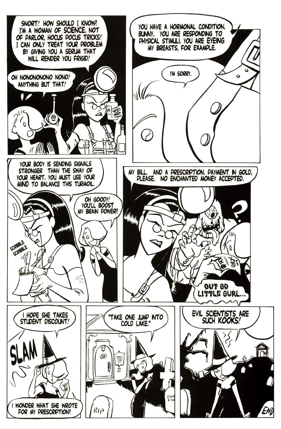 Read online Charm School: Magical Witch Girl Bunny comic -  Issue #1 - 25