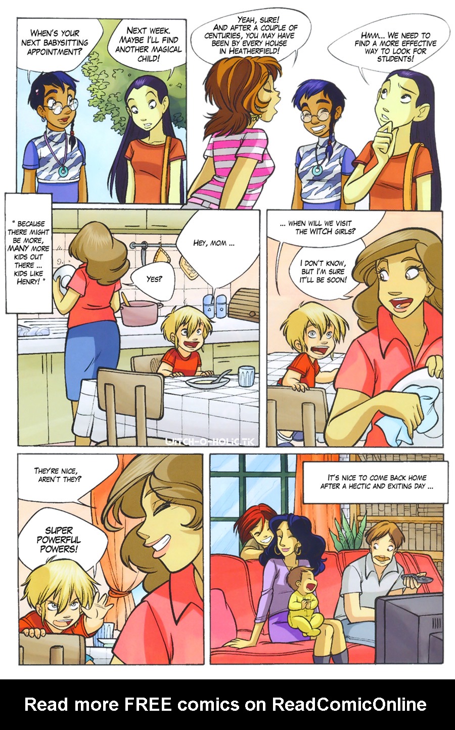Read online W.i.t.c.h. comic -  Issue #87 - 54