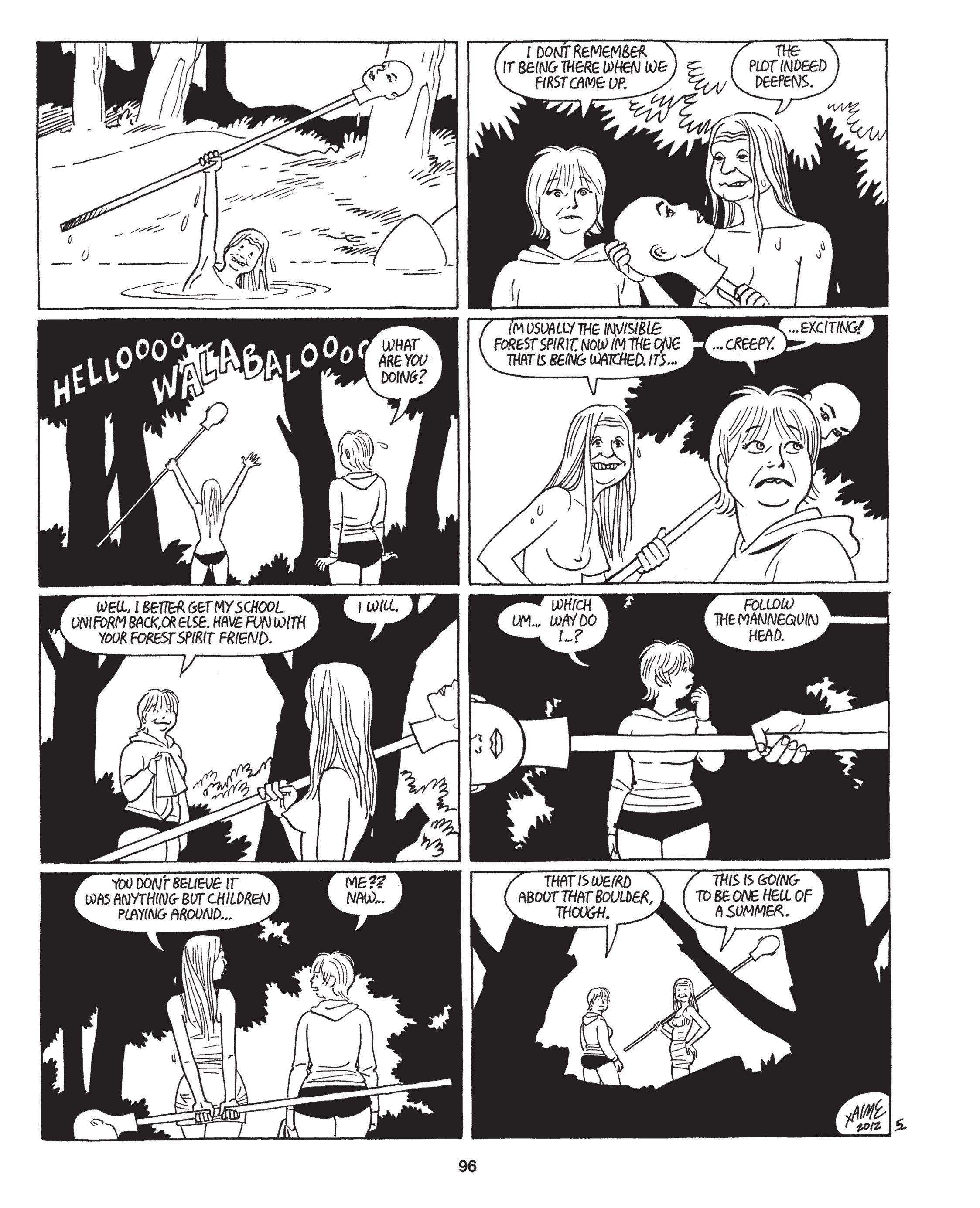 Read online Love and Rockets: New Stories comic -  Issue #5 - 97