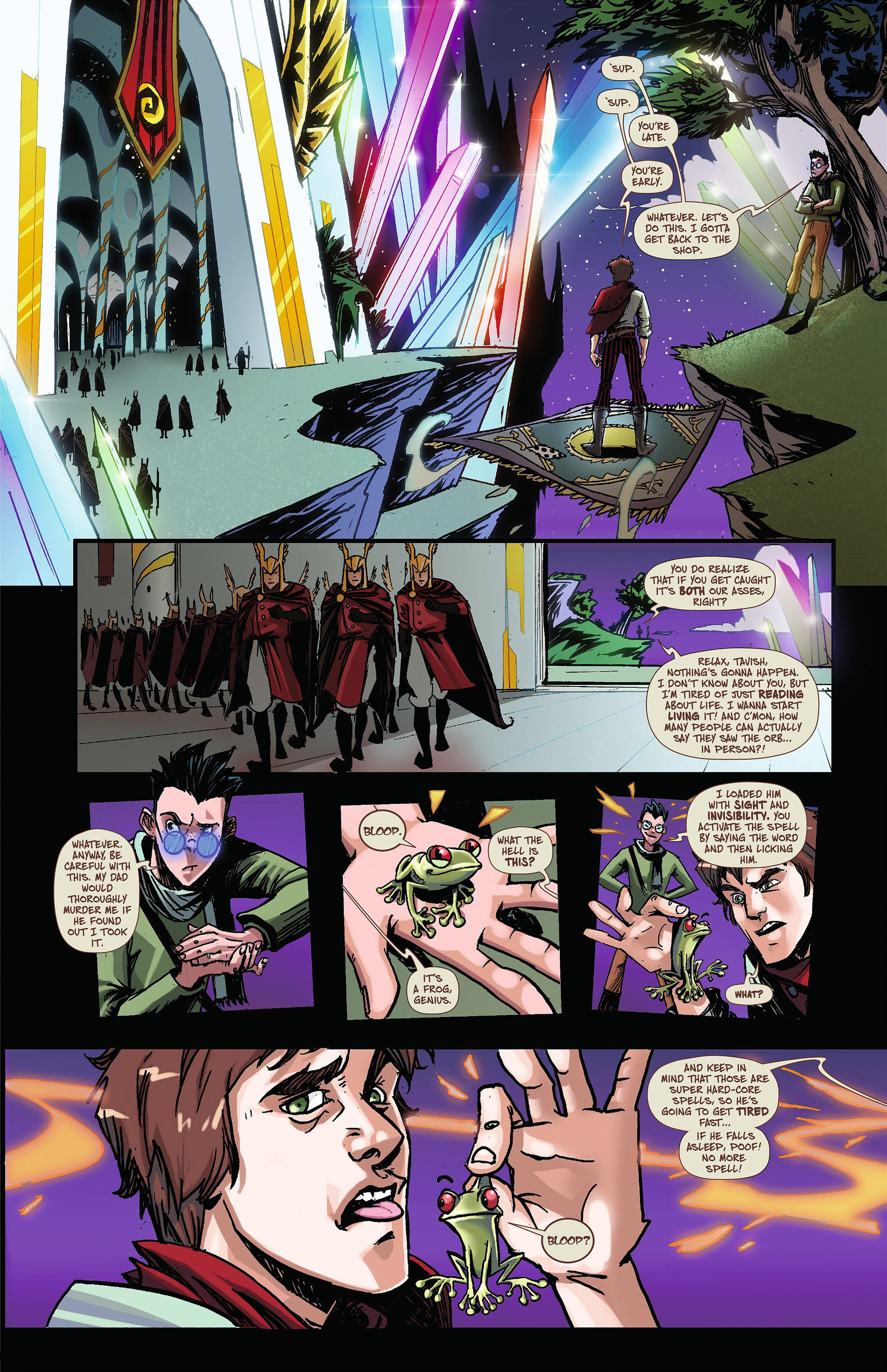 Read online Rise of the Magi comic -  Issue #0 - 8