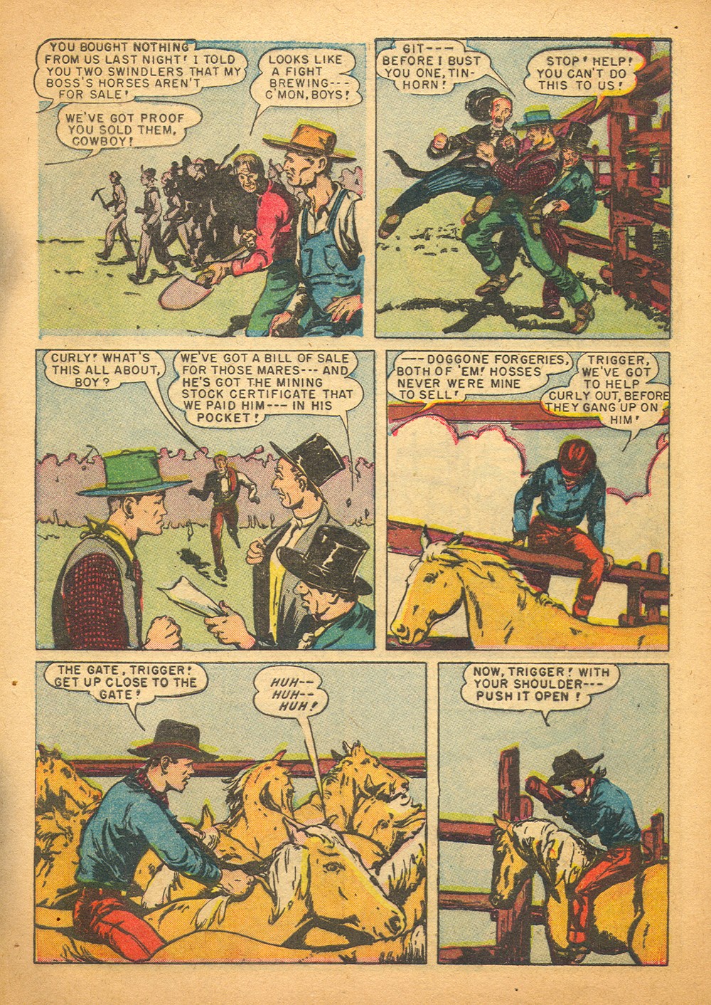 Read online Four Color Comics comic -  Issue #329 - 9