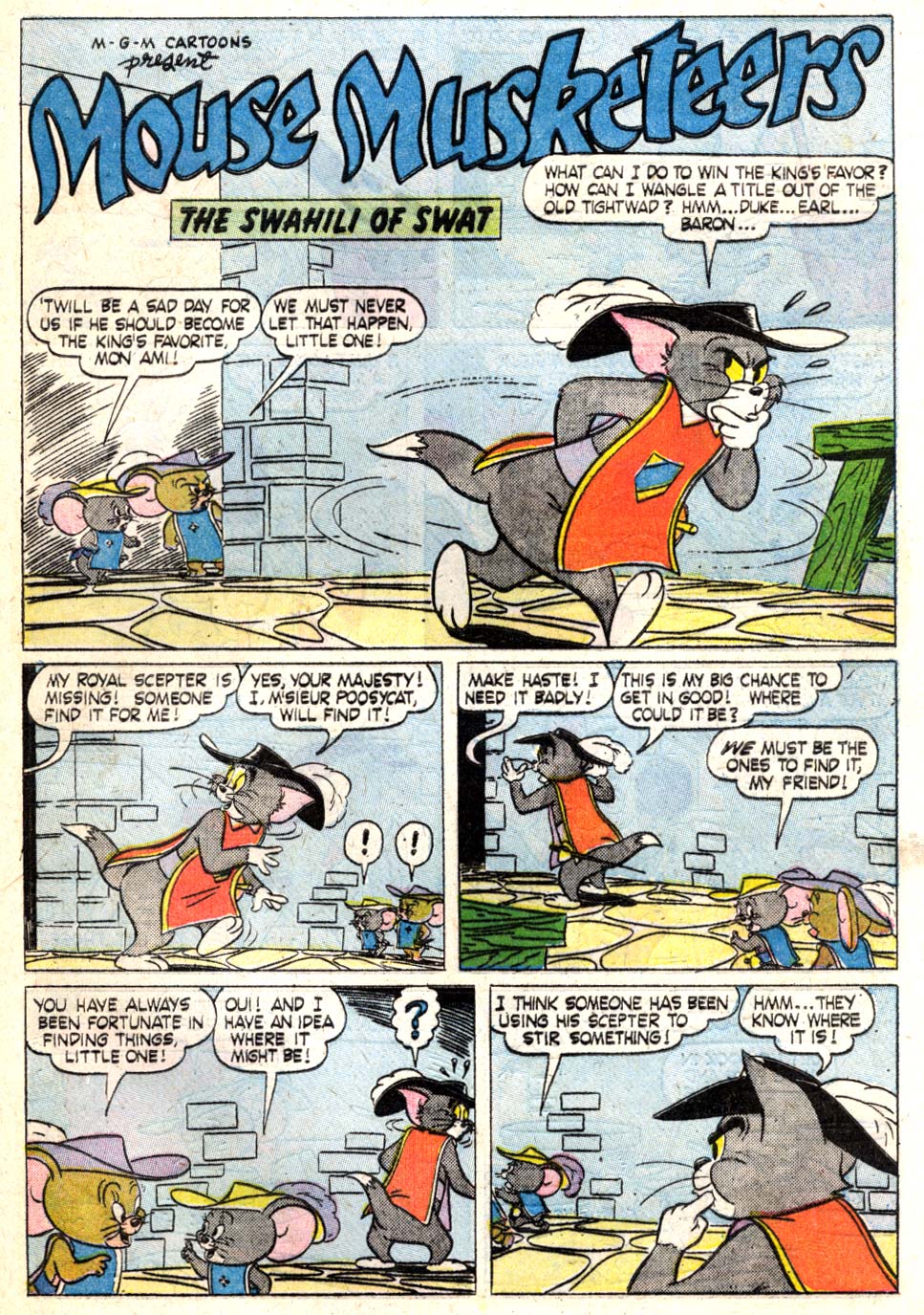 Read online M.G.M's The Mouse Musketeers comic -  Issue #19 - 29