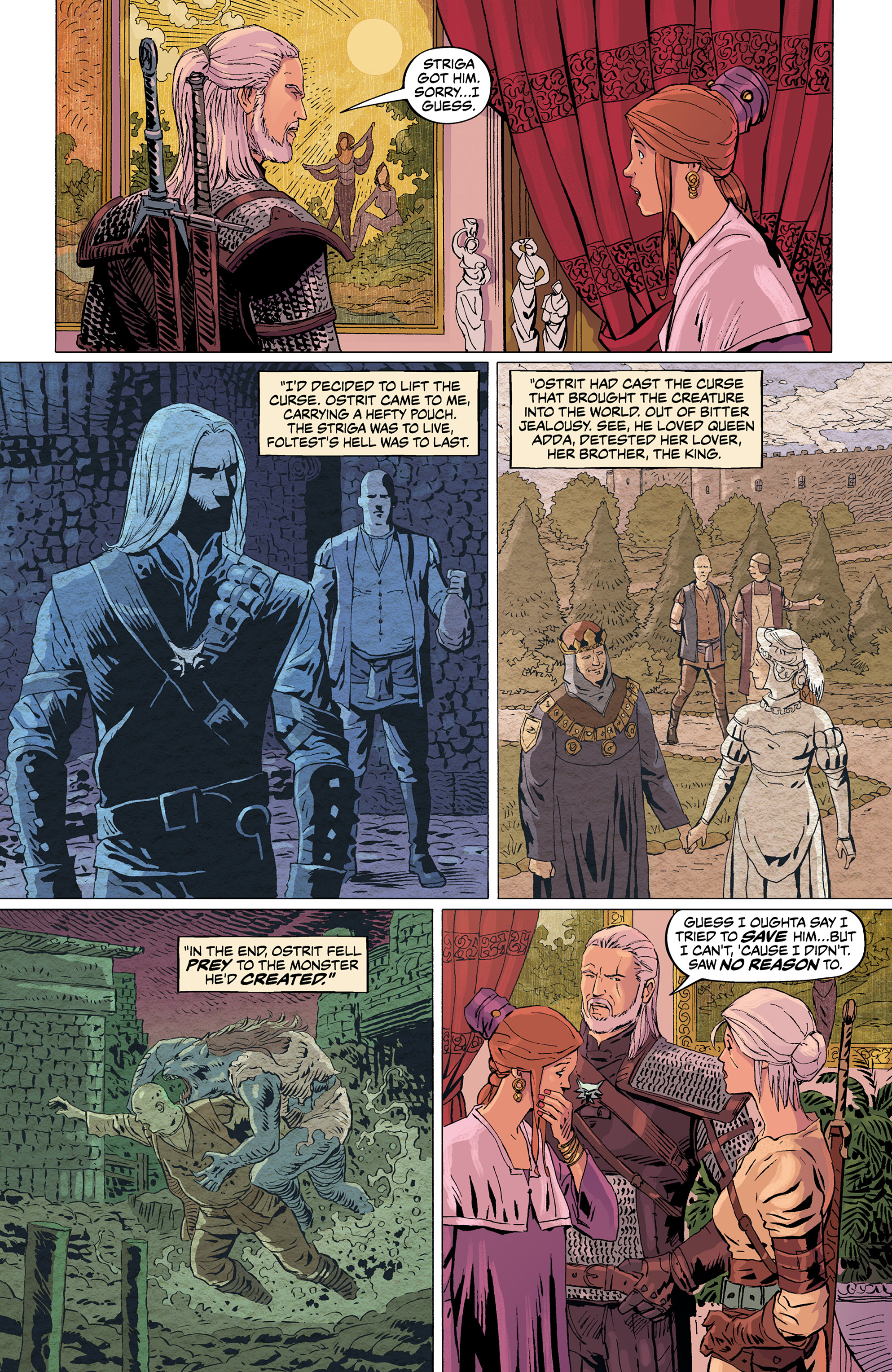 Read online The Witcher: Curse of Crows comic -  Issue #3 - 8