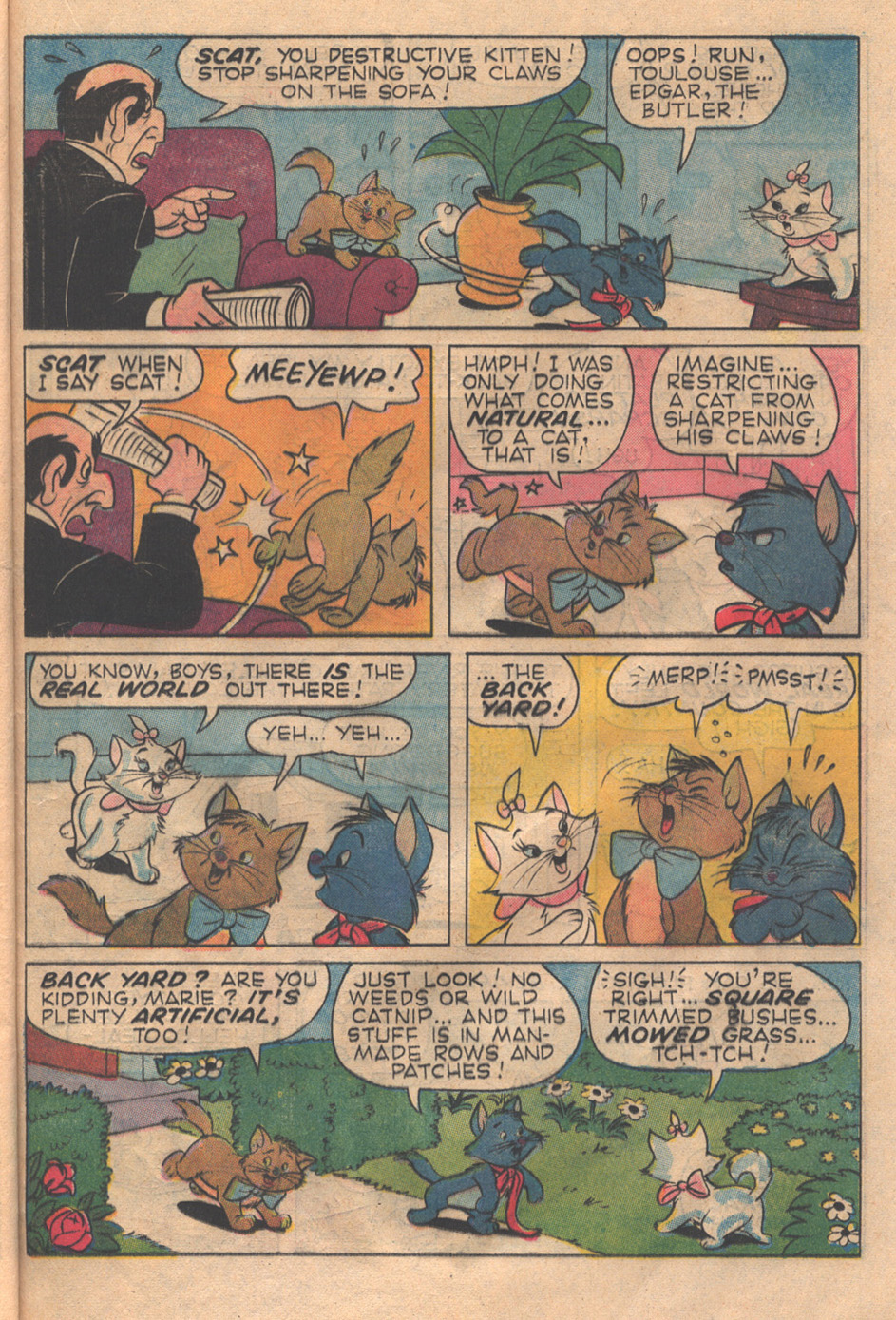Read online O'Malley and the Alley Cats comic -  Issue #9 - 36