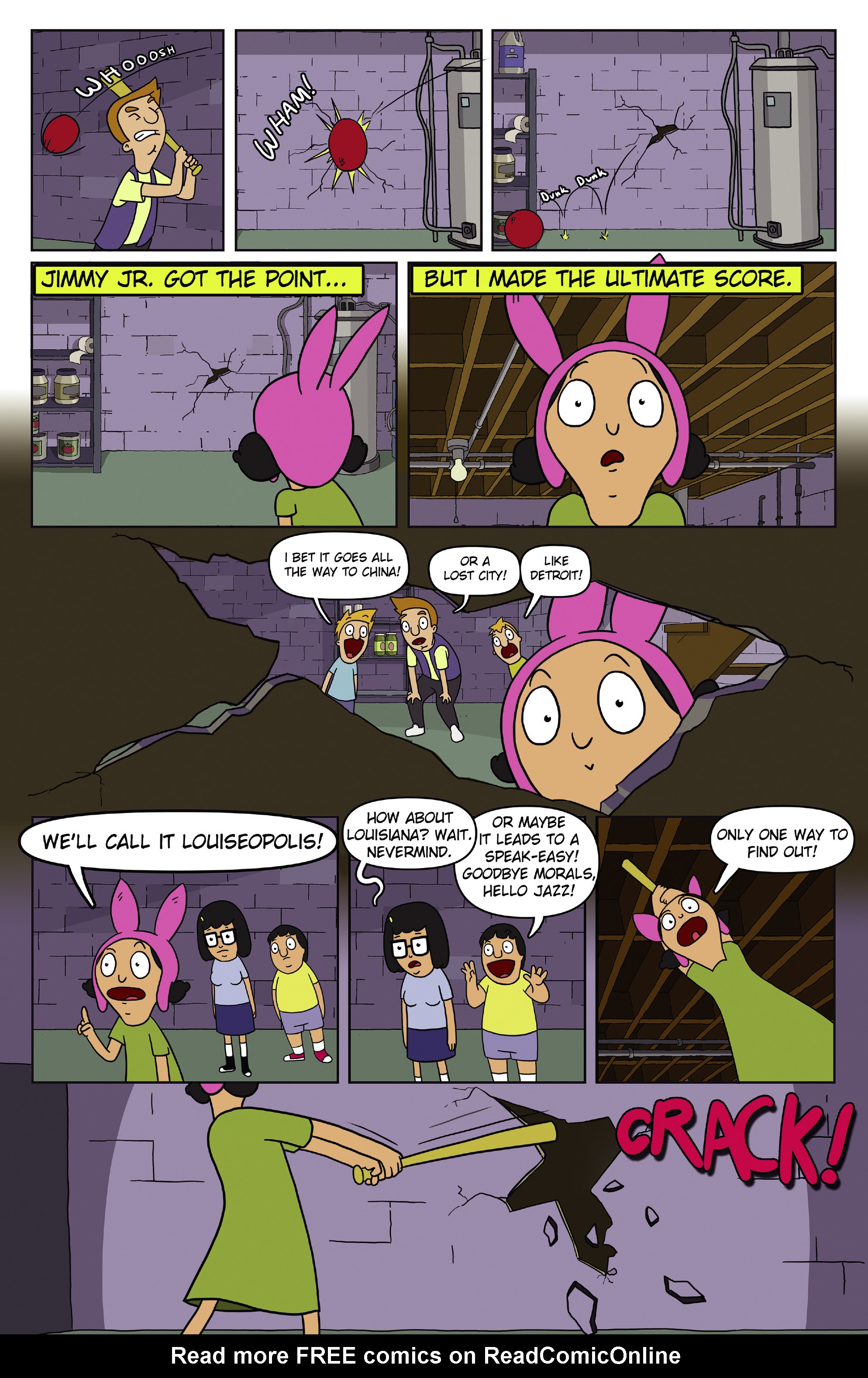 Read online Bob's Burgers (2015) comic -  Issue #1 - 12