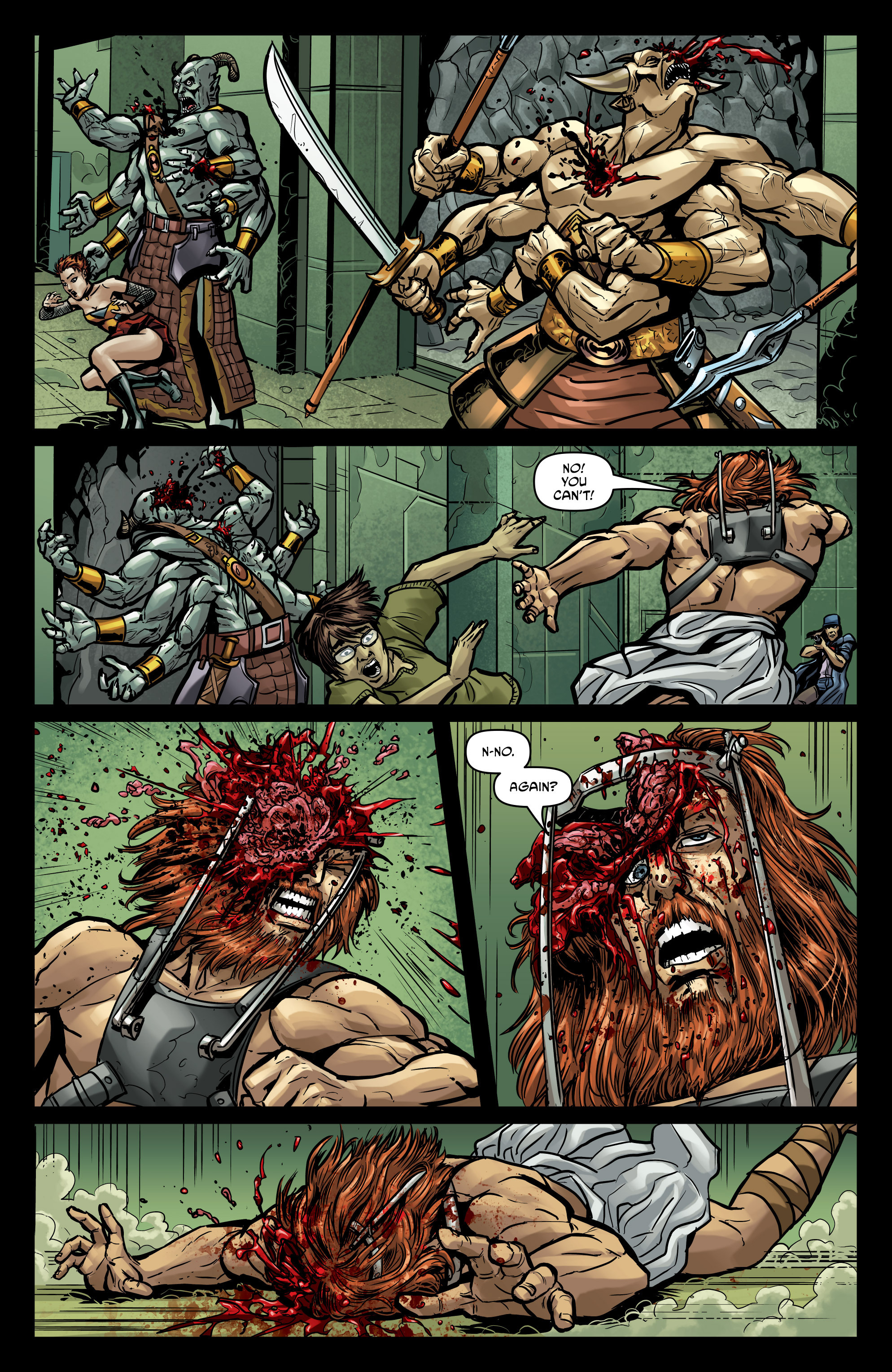 Read online God Is Dead comic -  Issue #34 - 12