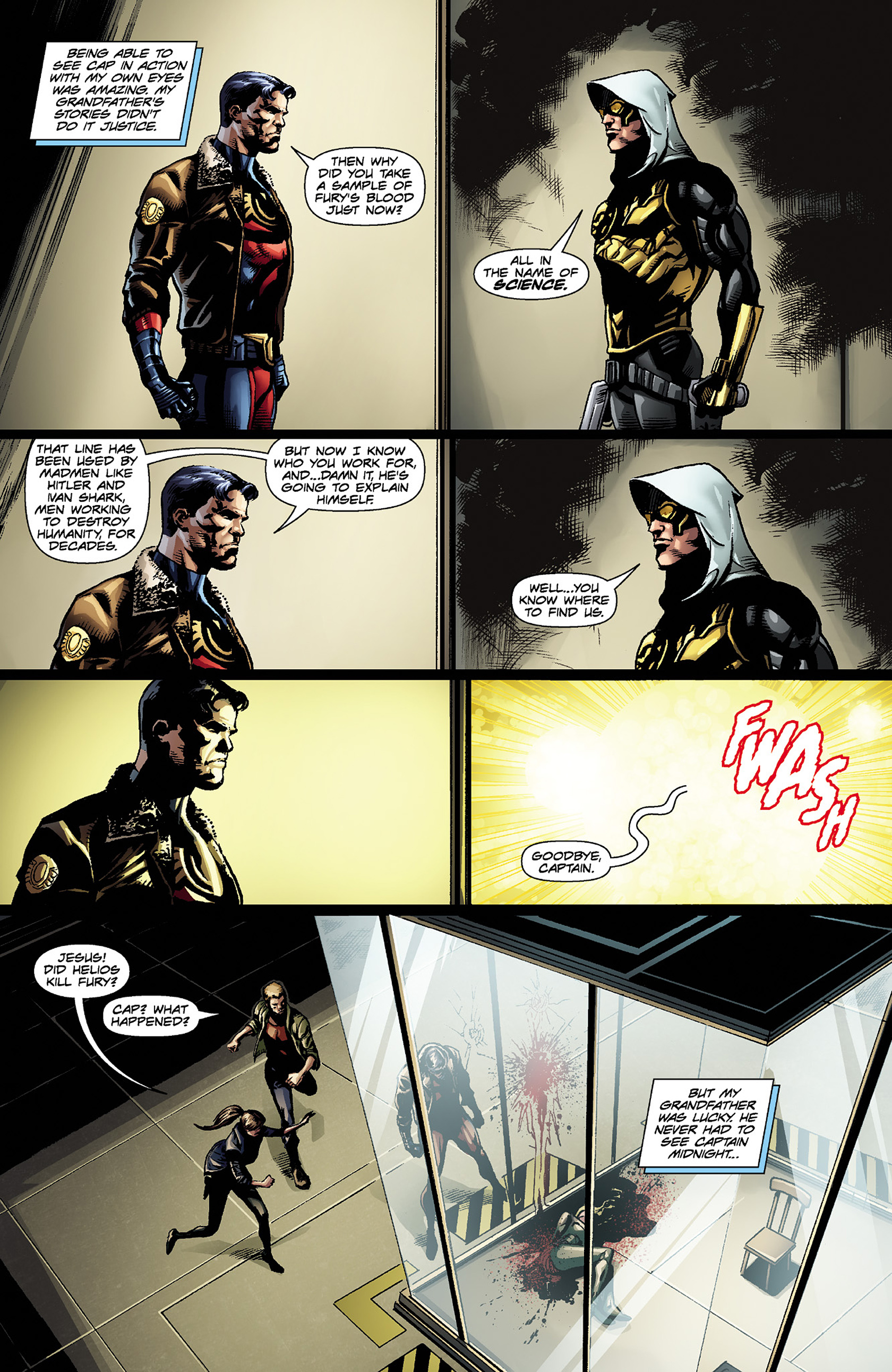 Read online Captain Midnight comic -  Issue #9 - 22