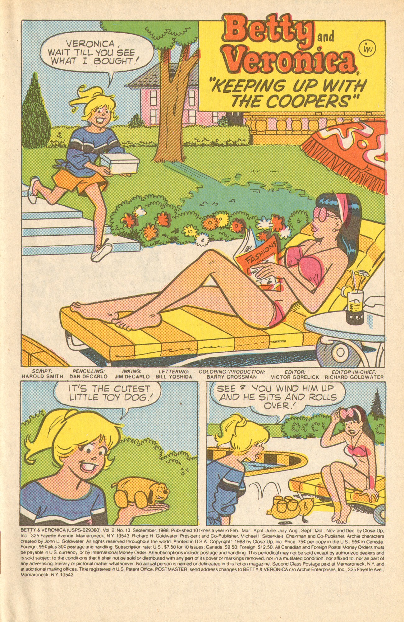 Read online Betty and Veronica (1987) comic -  Issue #13 - 3