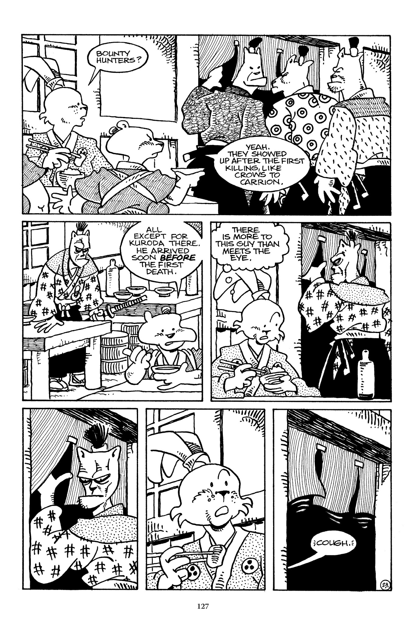 Read online The Usagi Yojimbo Saga comic -  Issue # TPB 3 - 125