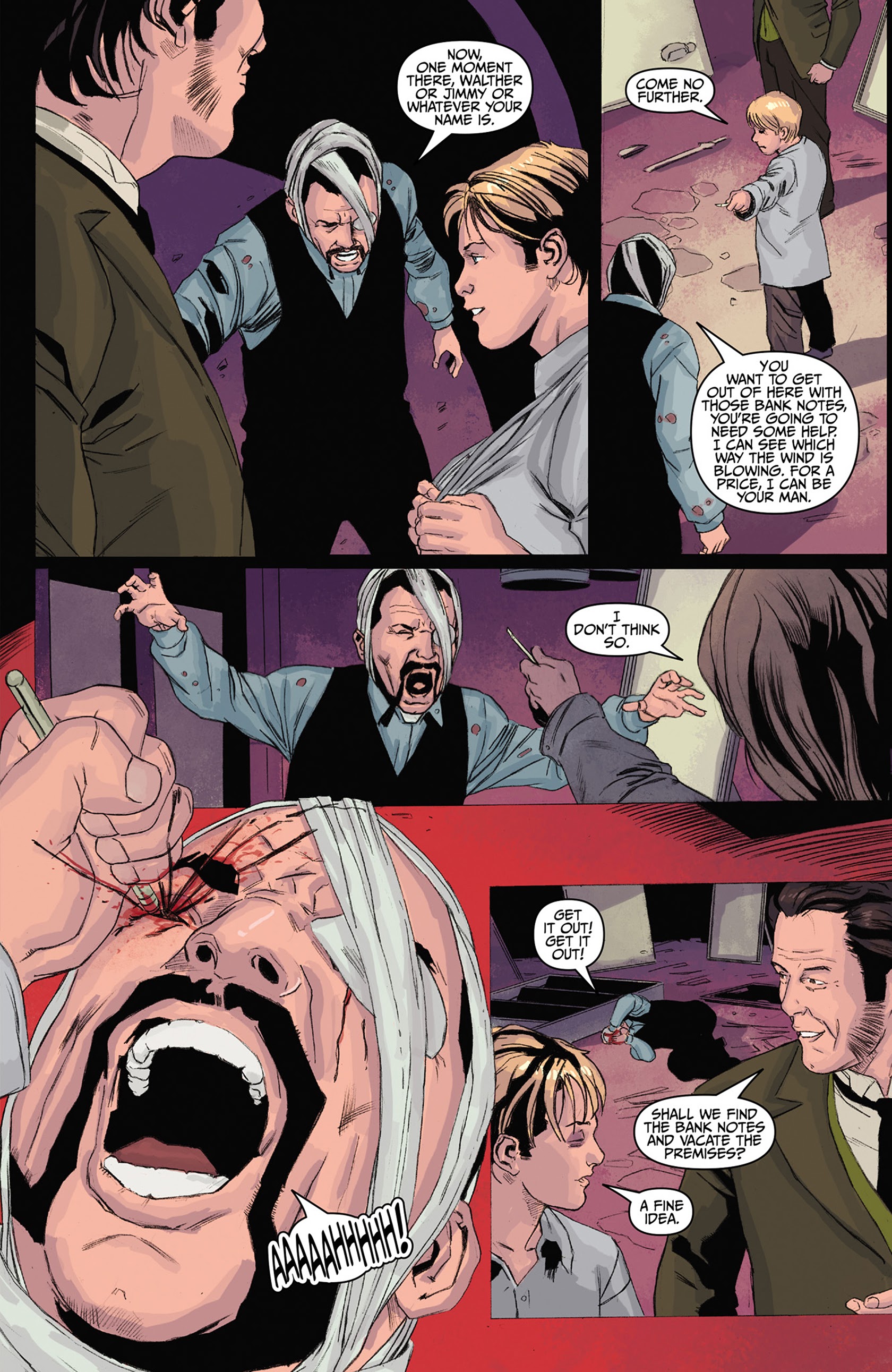 Read online Sherlock Holmes: Moriarty Lives comic -  Issue #5 - 11