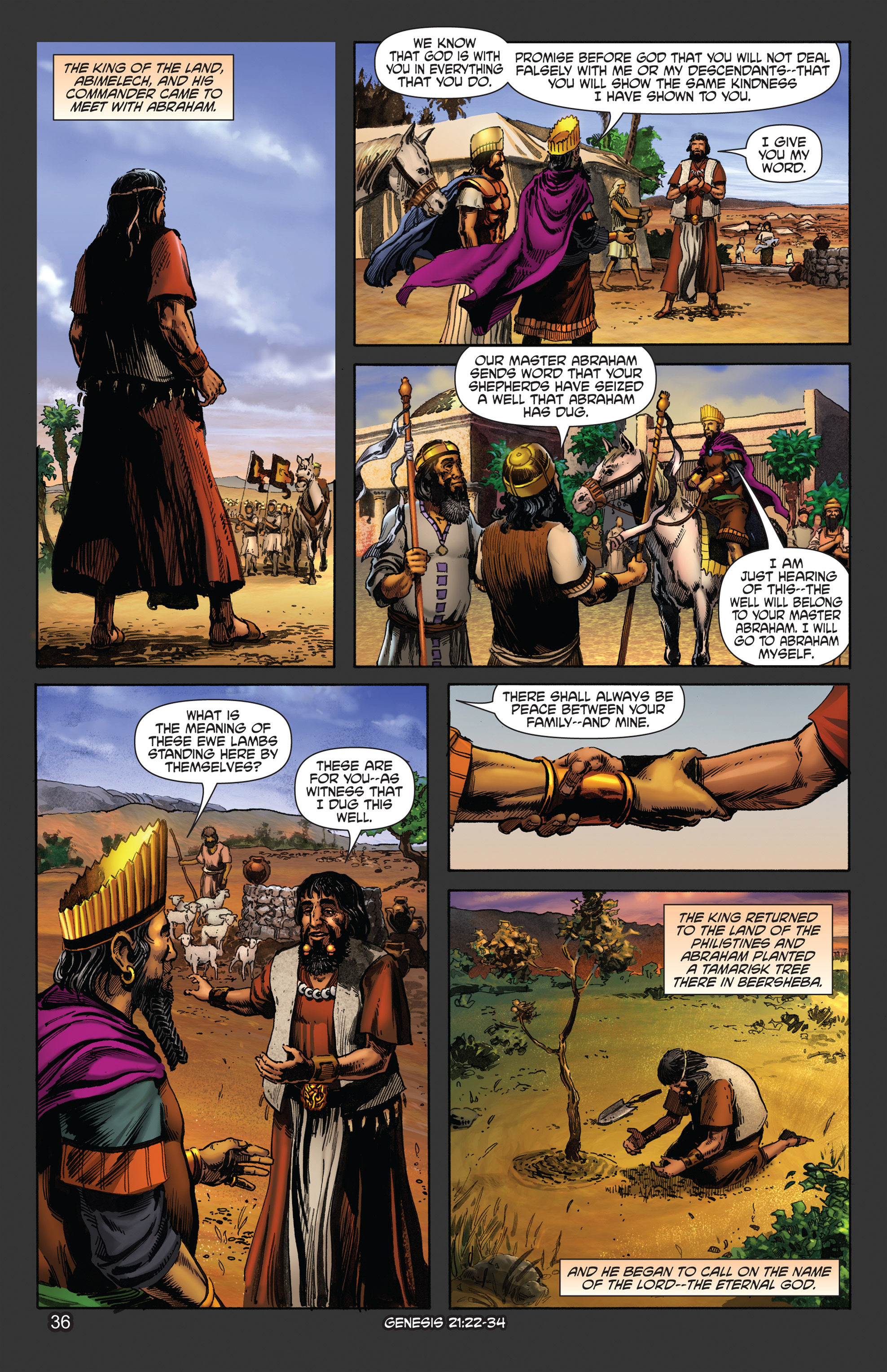 Read online The Kingstone Bible comic -  Issue #2 - 40