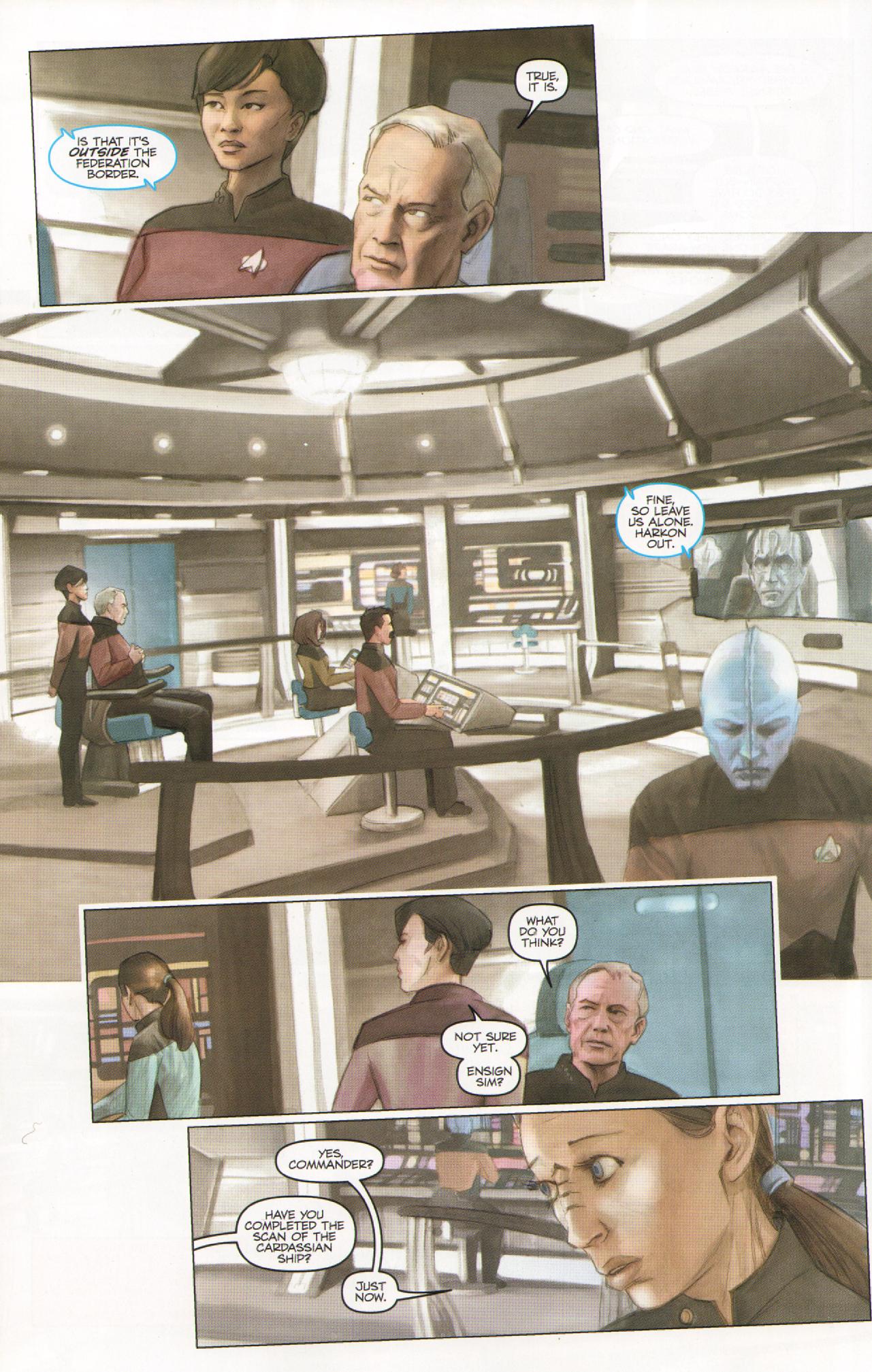 Read online Star Trek: Captain's Log comic -  Issue # Issue Jellico - 13