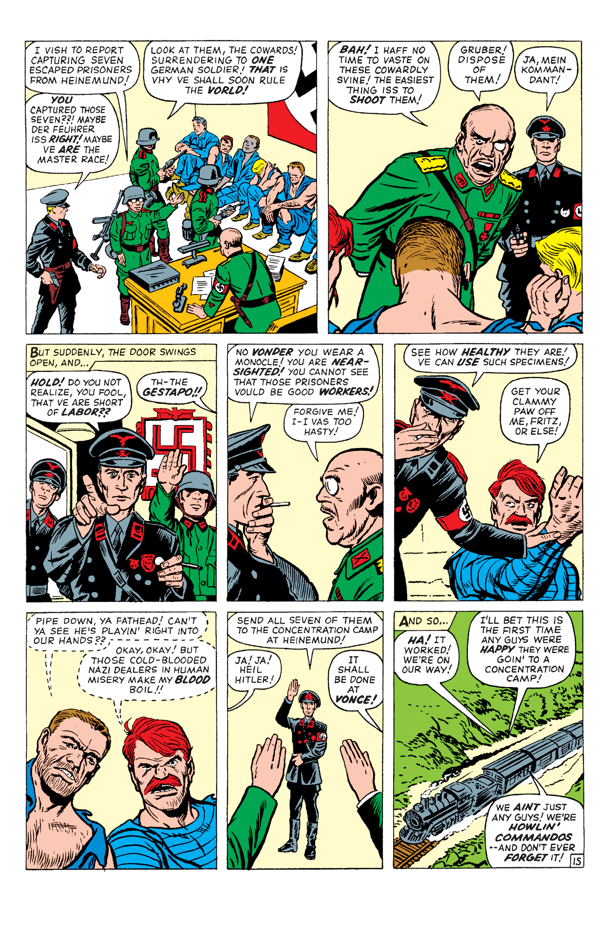 Read online Sgt. Fury Epic Collection: The Howling Commandos comic -  Issue # TPB 1 (Part 1) - 44