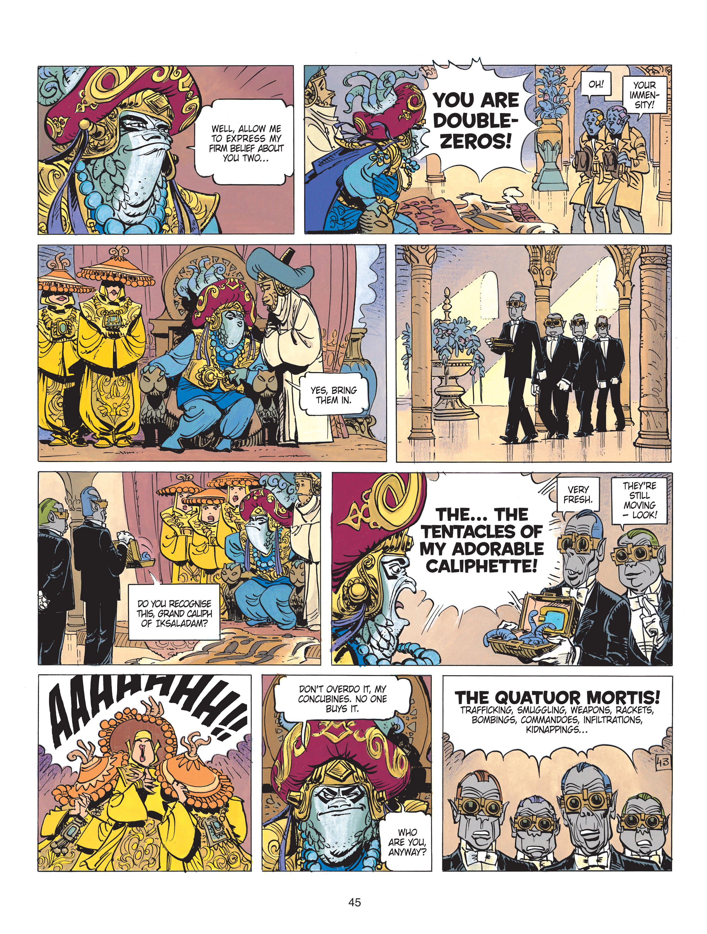 Read online Valerian and Laureline comic -  Issue #16 - 45