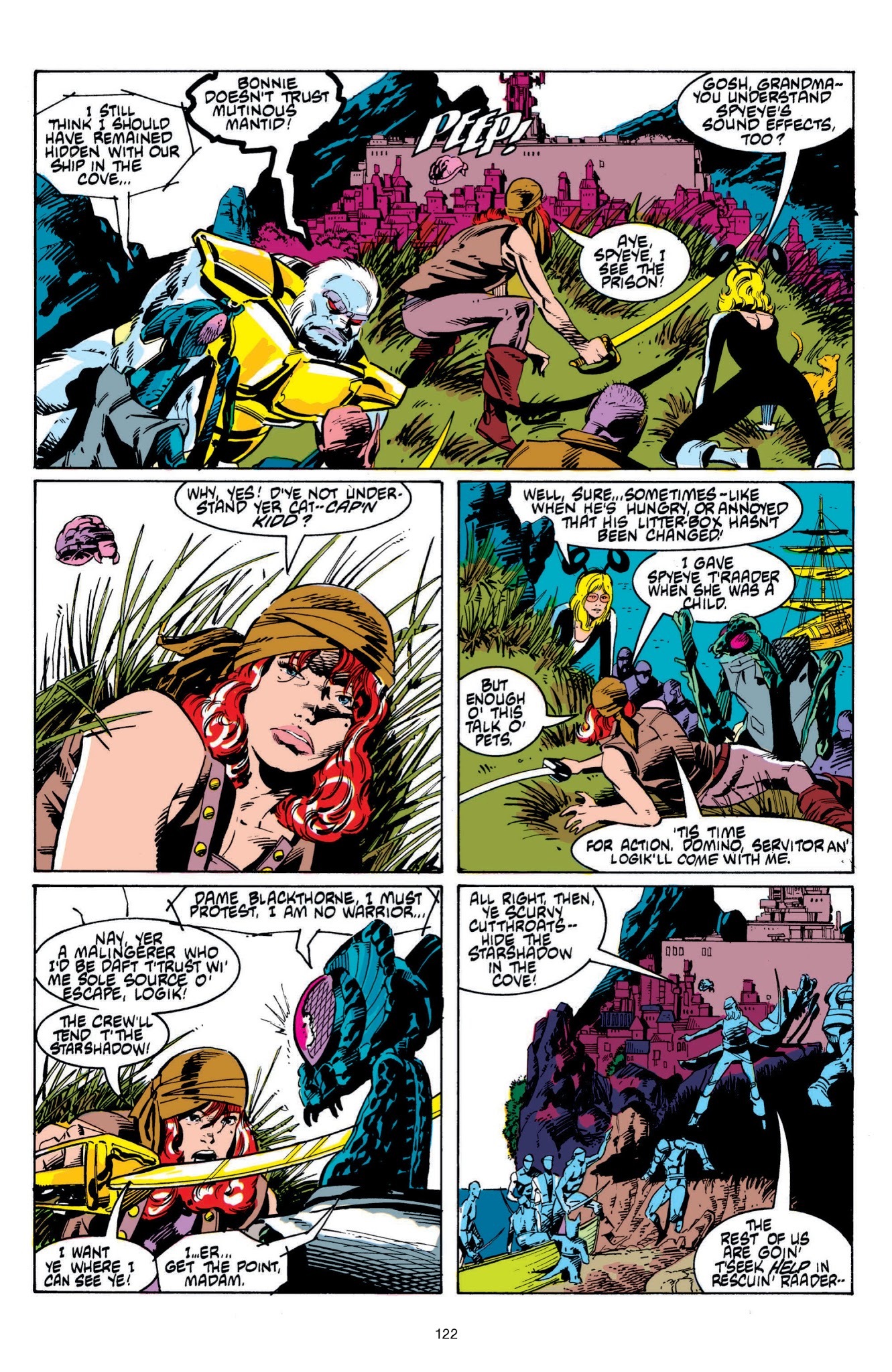 Read online Swords of the Swashbucklers comic -  Issue # TPB - 112