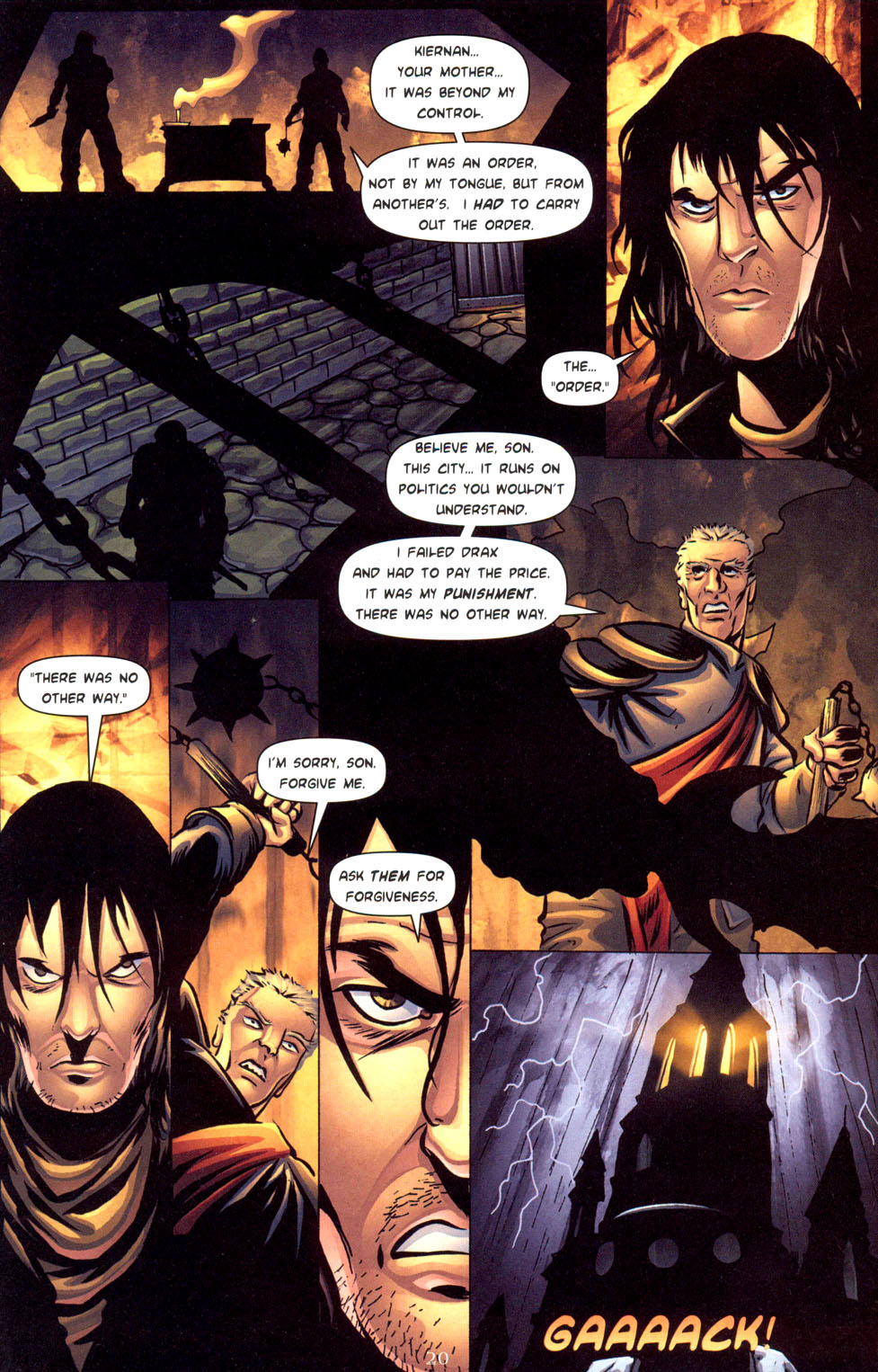 Read online Dungeons And Dragons: In The Shadow Of Dragons comic -  Issue #8 - 20