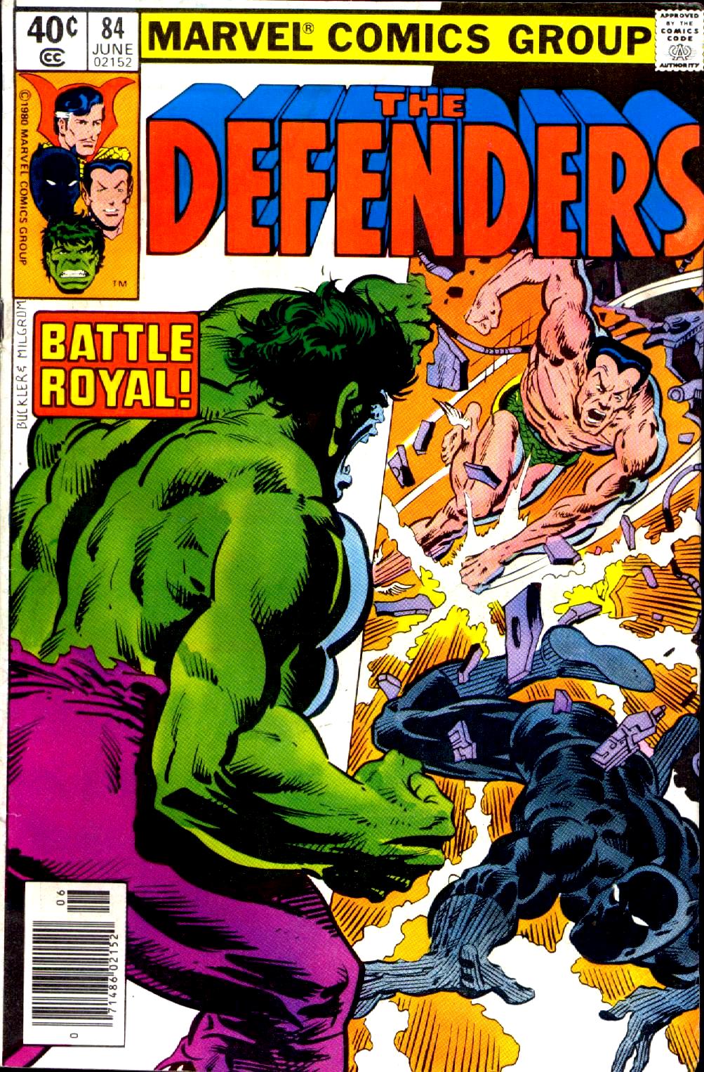 Read online The Defenders (1972) comic -  Issue #84 - 1