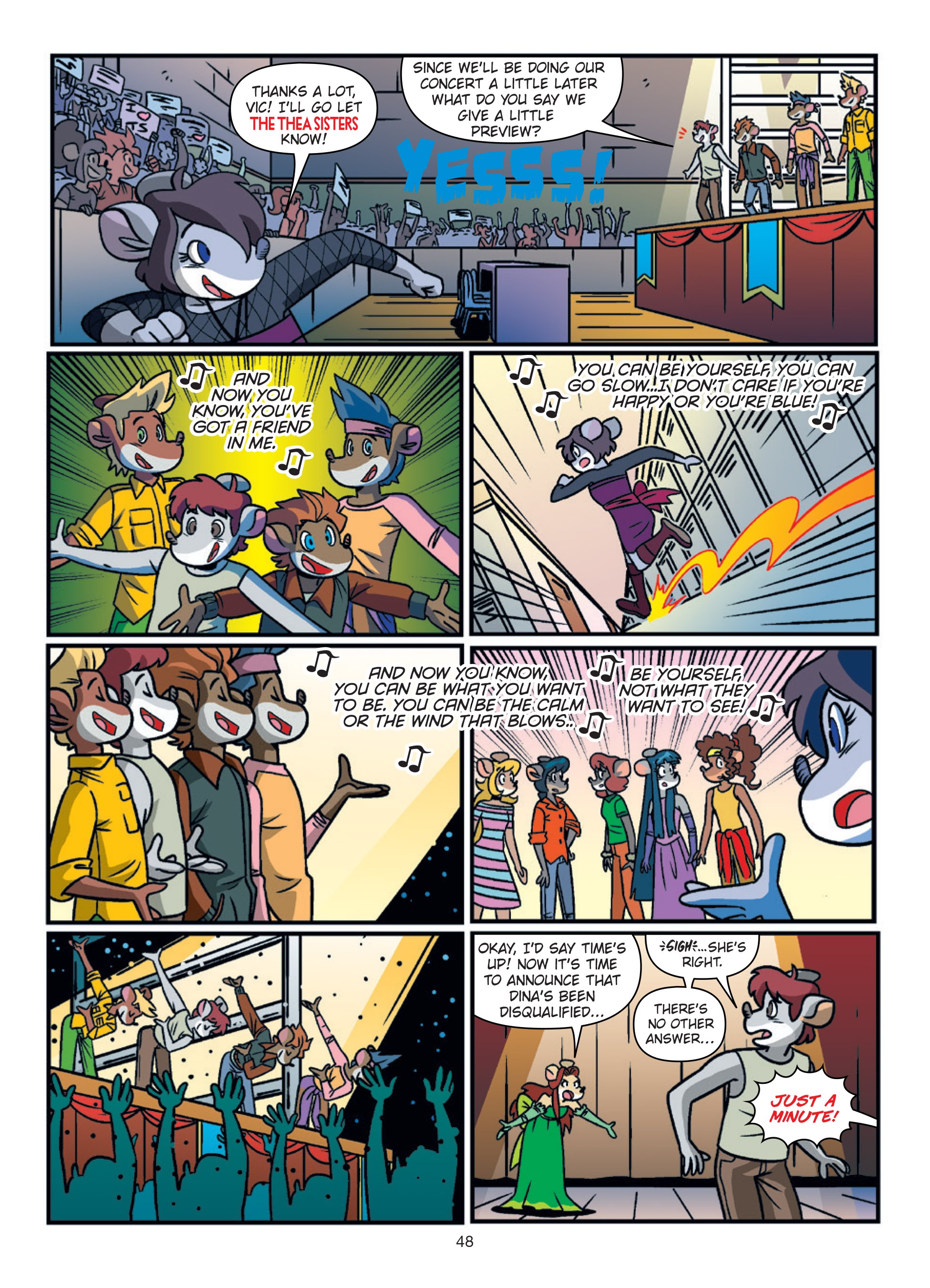 Read online Thea Stilton comic -  Issue # TPB 7 - 49