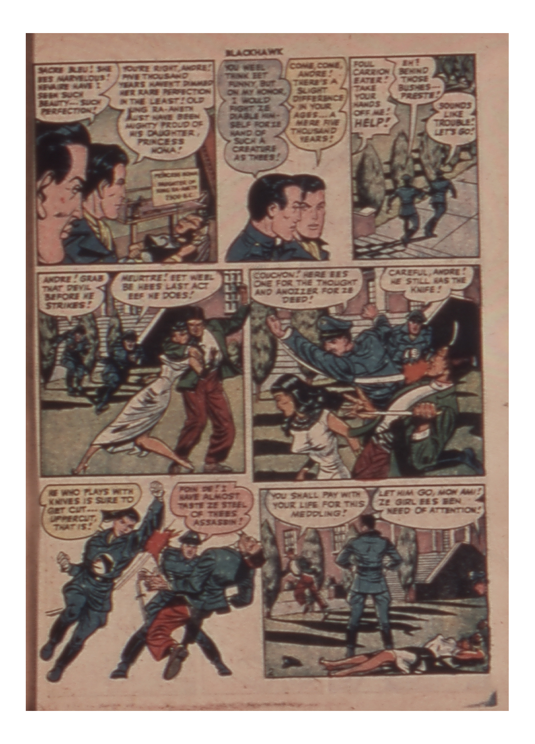 Read online Blackhawk (1957) comic -  Issue #19 - 37
