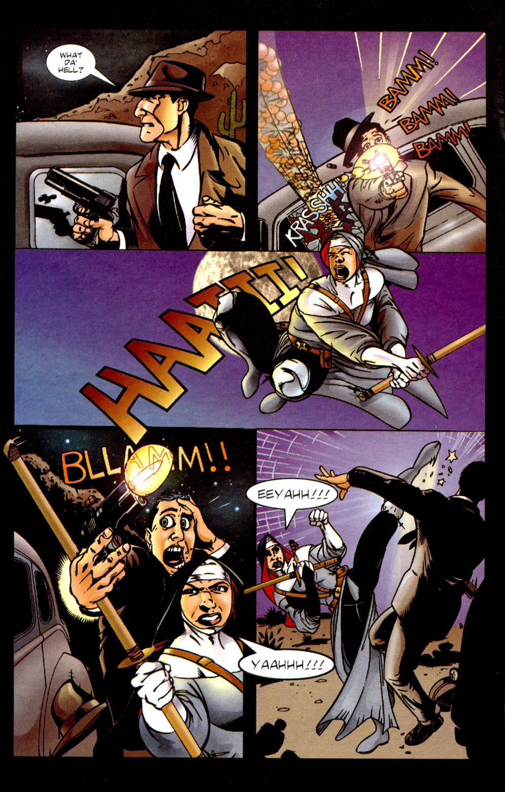 Read online Crimson Nun comic -  Issue #1 - 6