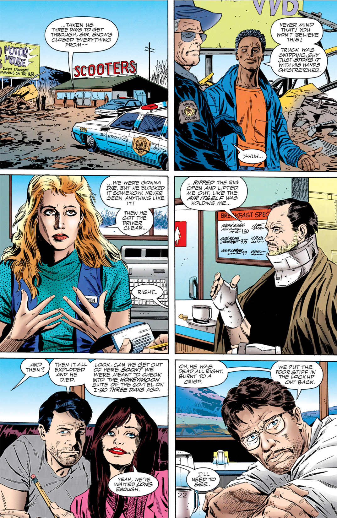 Read online Resurrection Man (1997) comic -  Issue #1 - 22