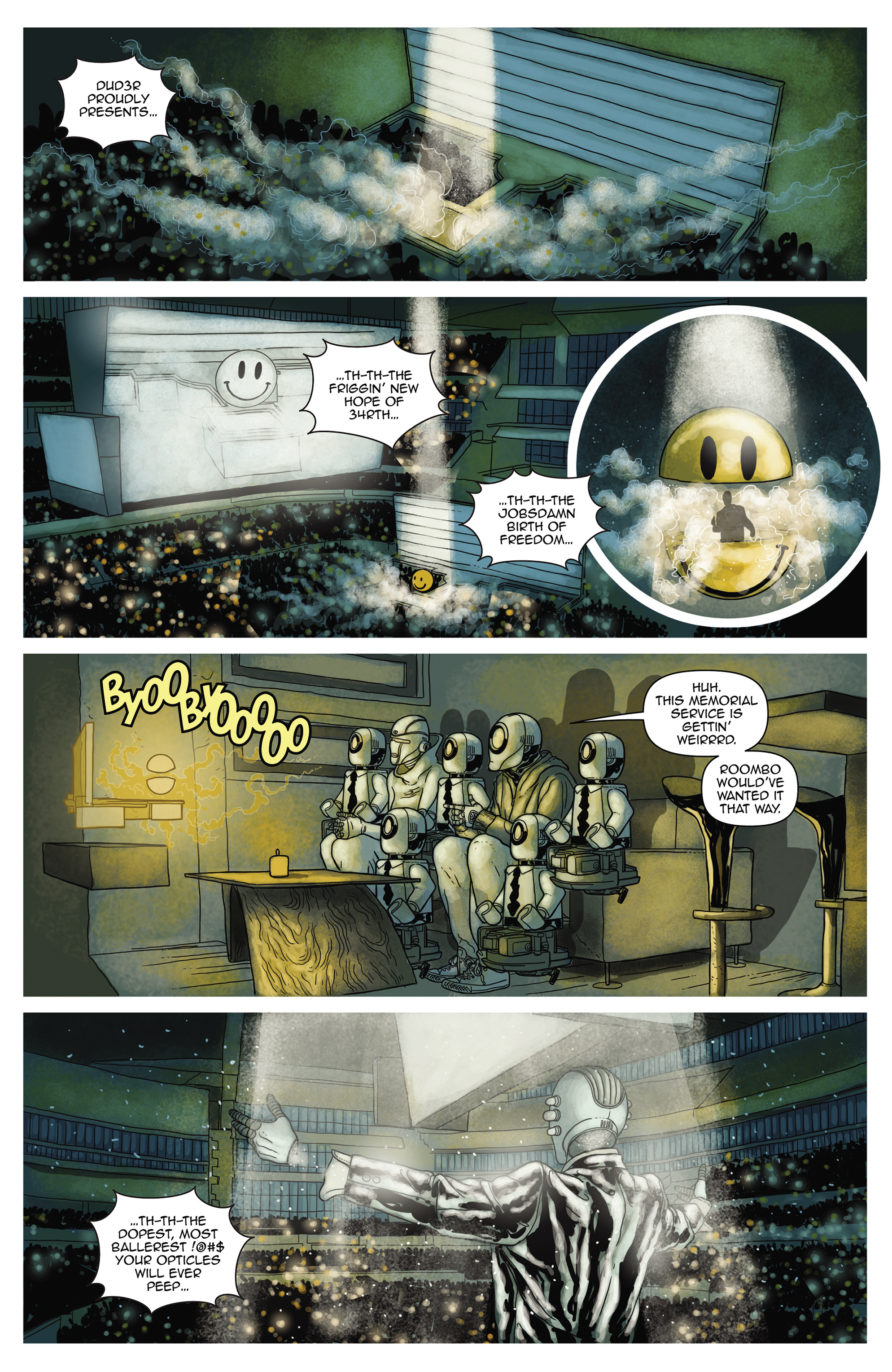 Read online D4VEocracy comic -  Issue #2 - 6