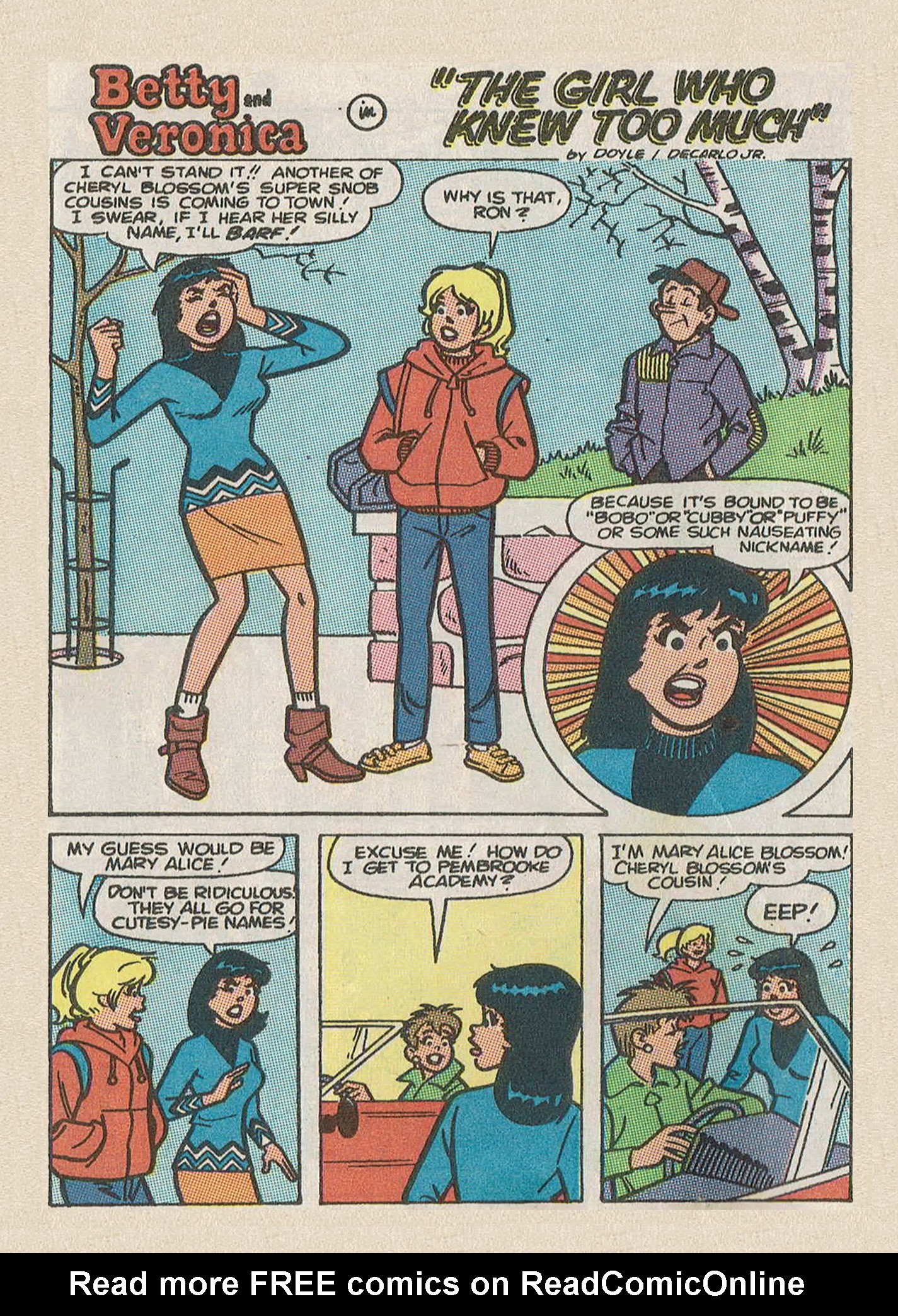 Read online Betty and Veronica Digest Magazine comic -  Issue #43 - 10