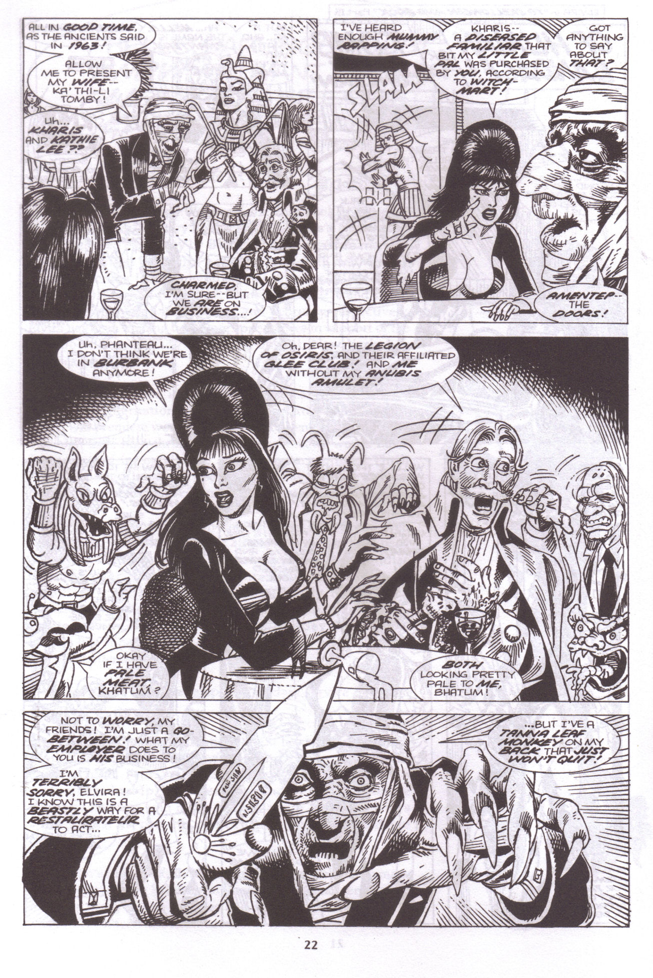 Read online Elvira, Mistress of the Dark comic -  Issue #48 - 19